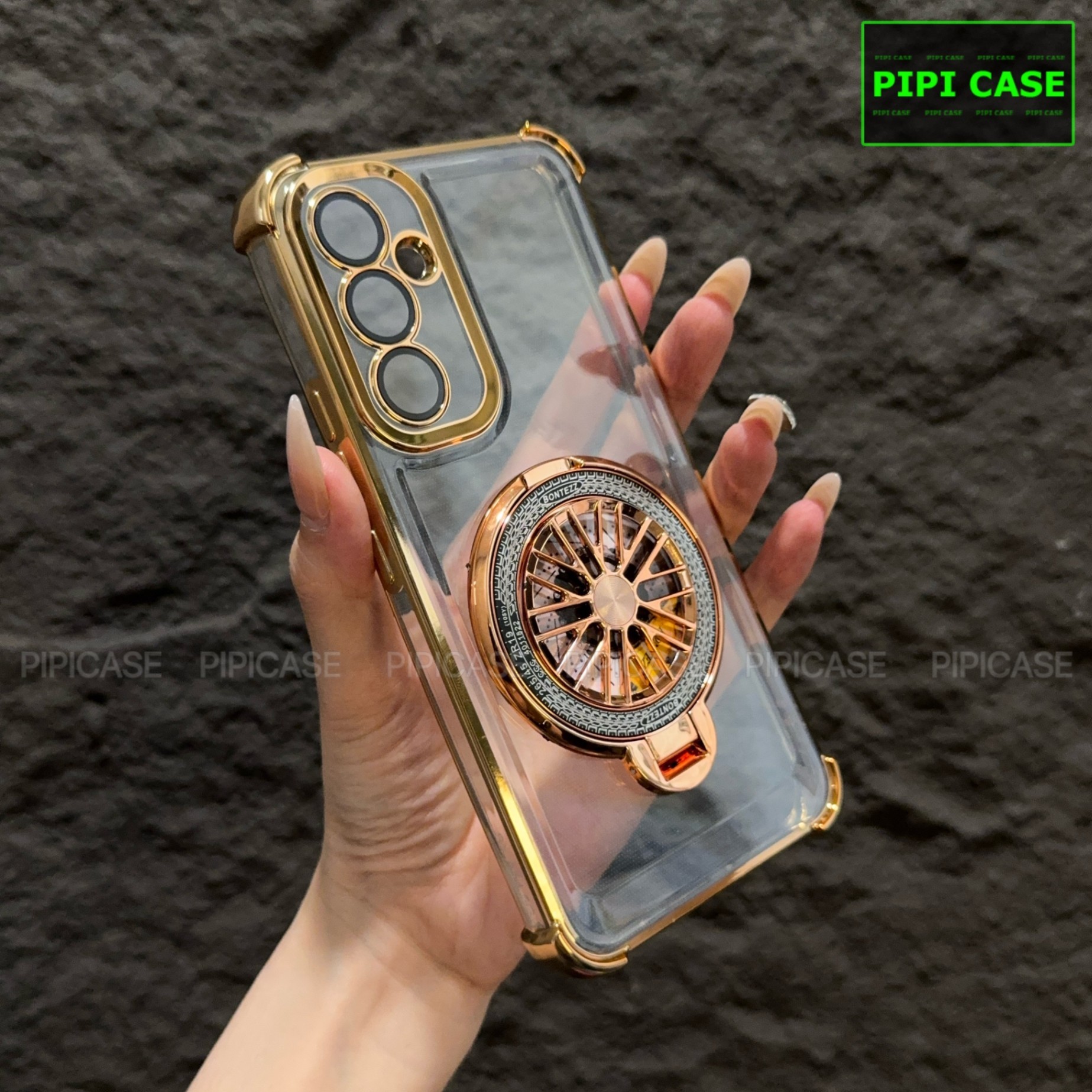 Ốp Lưng Samsung A54 - AB - Vàng