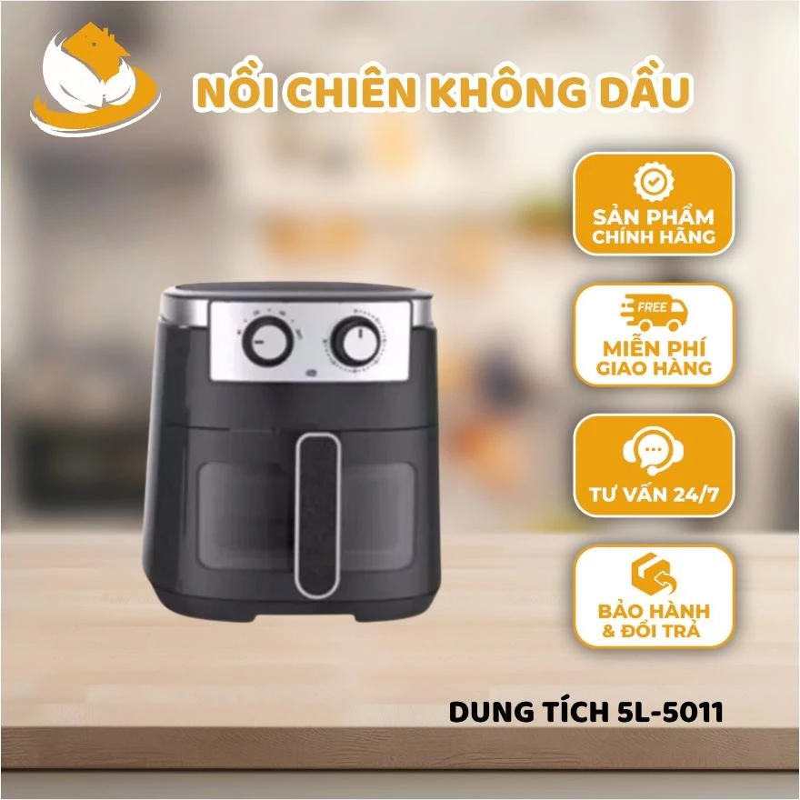  Nồi Chiên Không Dầu 7L Nội Địa Trung - Nồi Chiên Không Dầu Cao Cấp Tiết Kiệm Điện Năng_thumbnail_4
