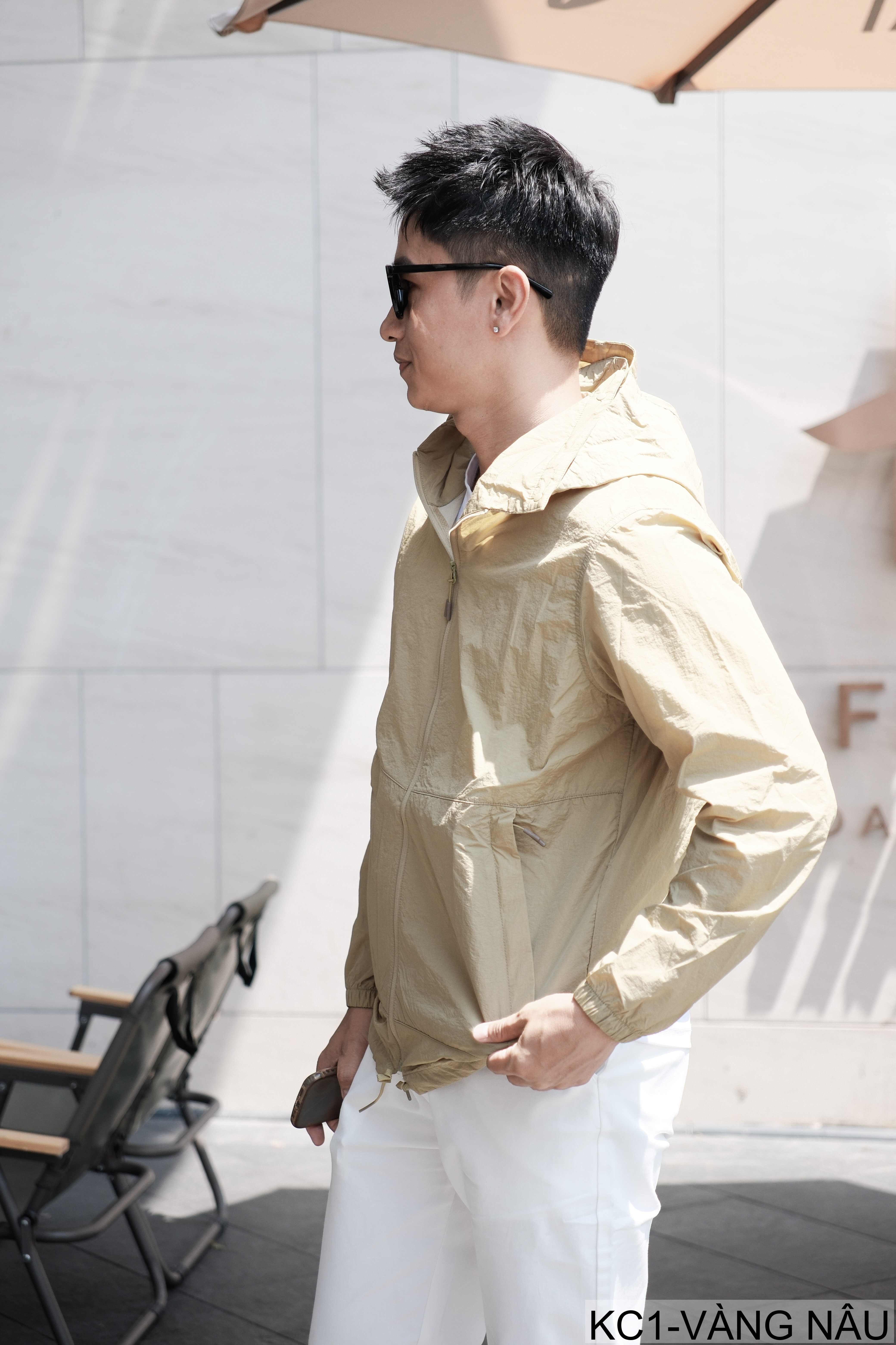 KC1 - Áo khoác chống nắng nam nữ UPF50+ siêu mỏng, thoáng khí, dáng rộng, có mũ trùm đầu_thumbnail_27