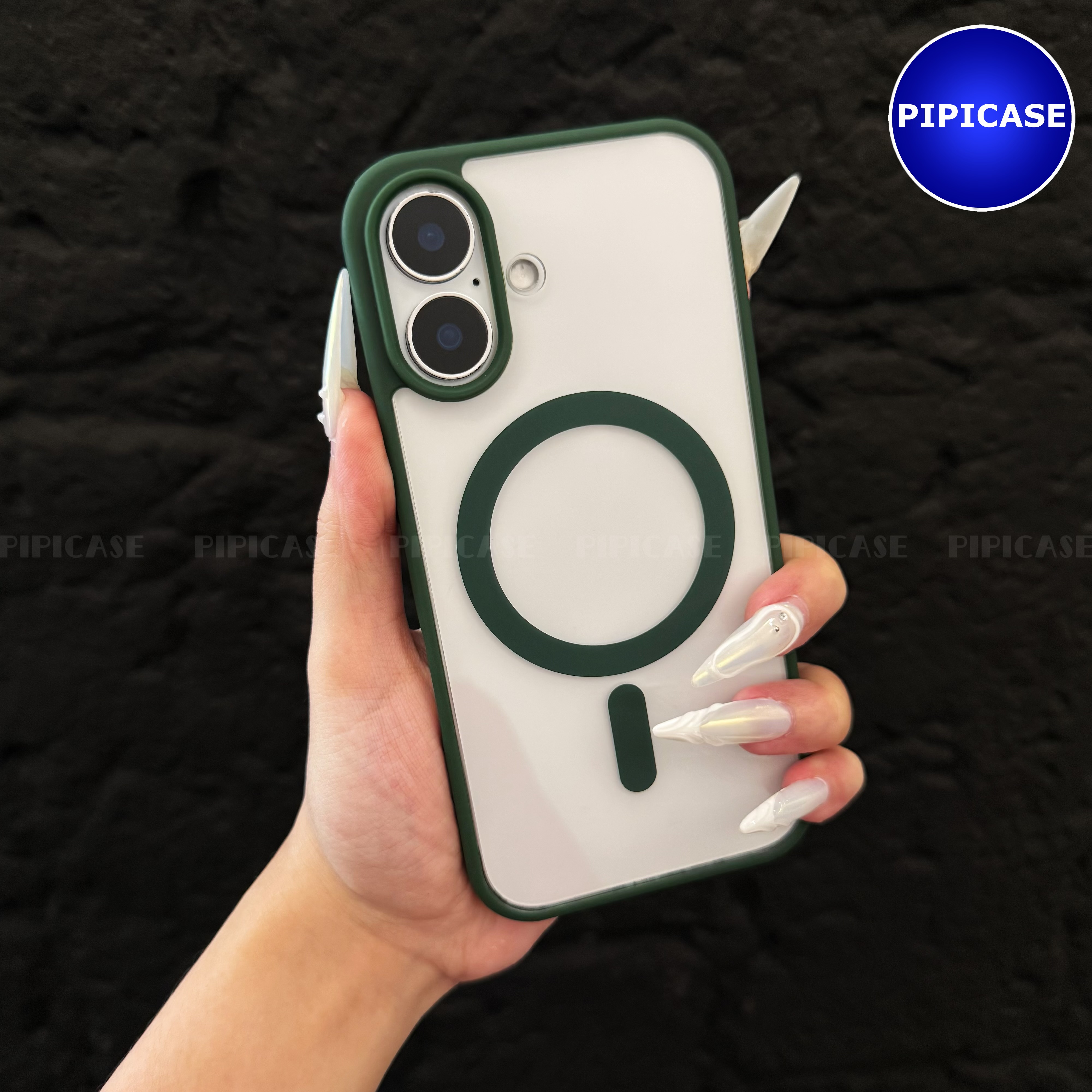 Ốp Lưng iPhone 16 Plus - Chic - Xanh Lá_thumbnail_3