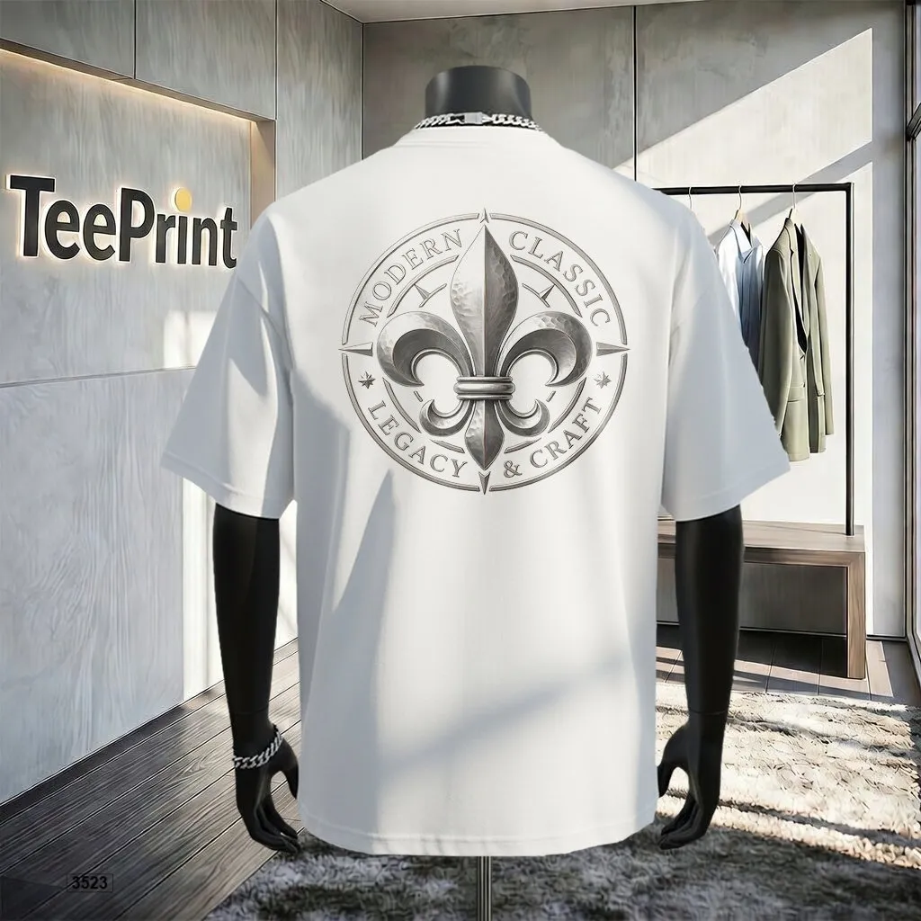 Áo thun nam form rộng basic dễ phối TeePrint 3523_thumbnail_4