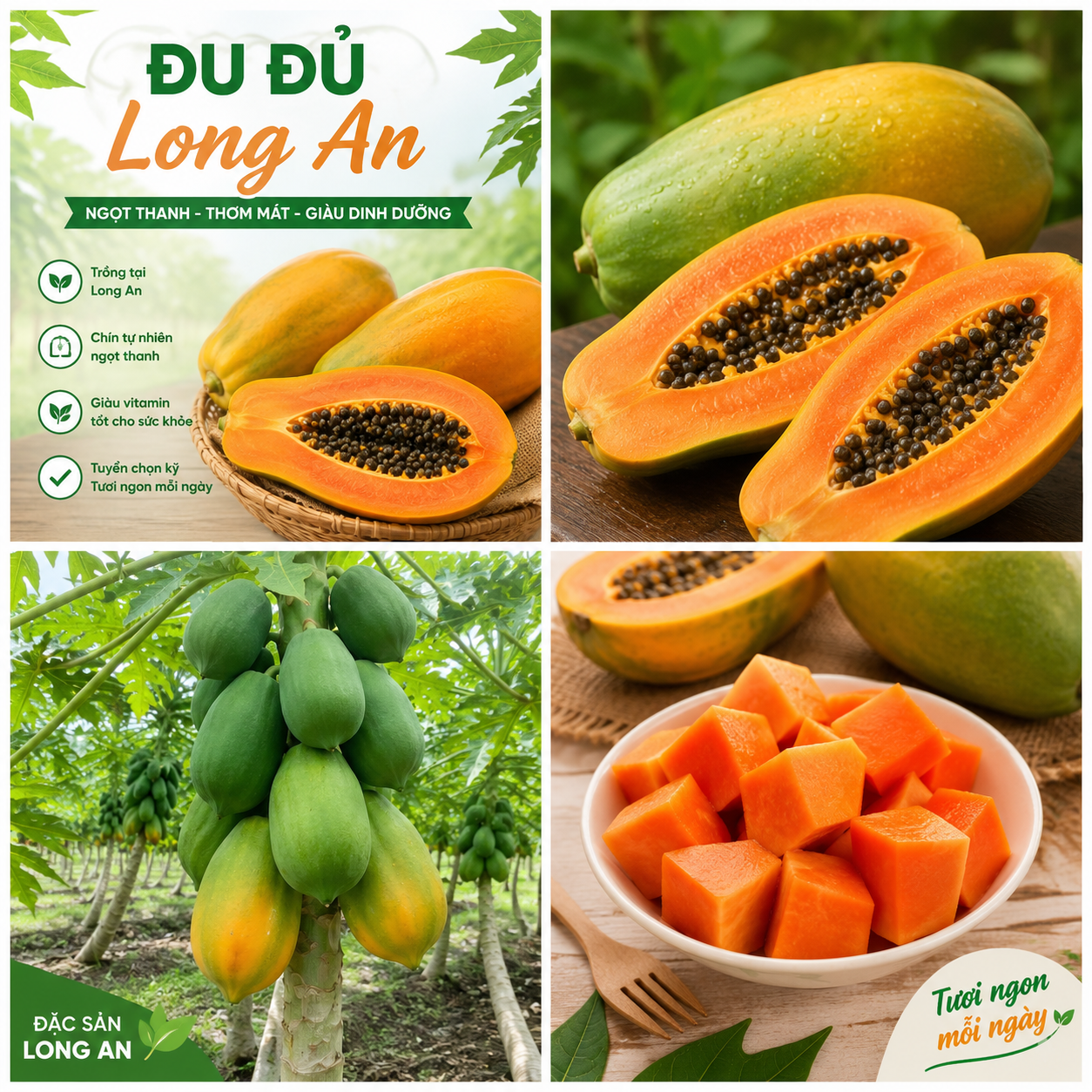 Đu Đủ Long An