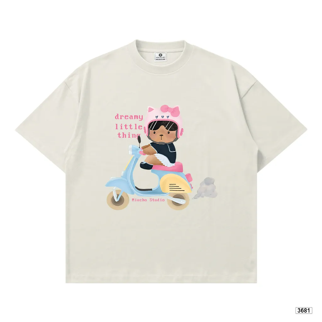 Áo thun boxy nữ Teddy Dreamy Miucho 3681_thumbnail_11