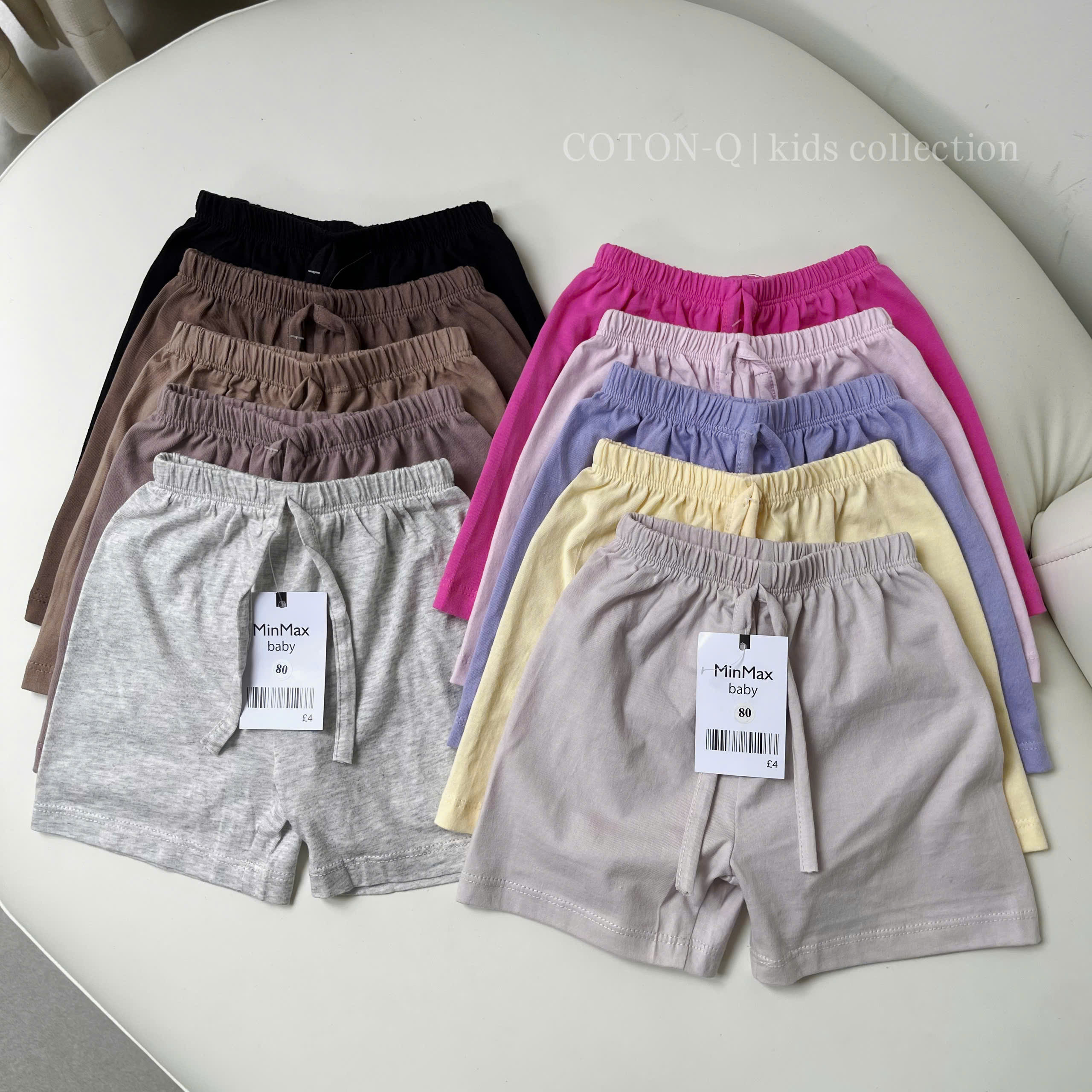 HE85 Set 5 quần thun bé gái ( NGẪU NHIÊN )