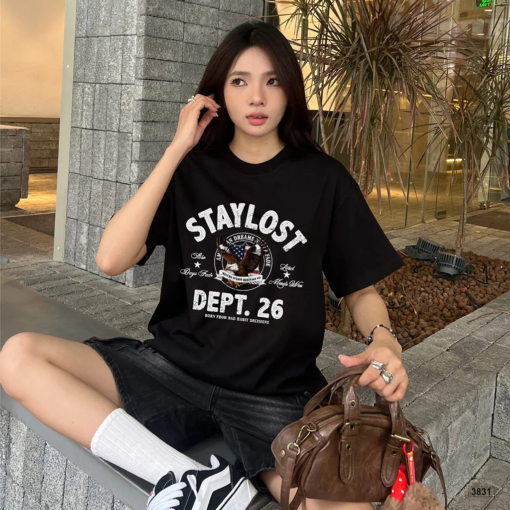 Áo thun boxy nam nữ cá tính hot trend dày dặn đứng form Miucho 3831_thumbnail_3