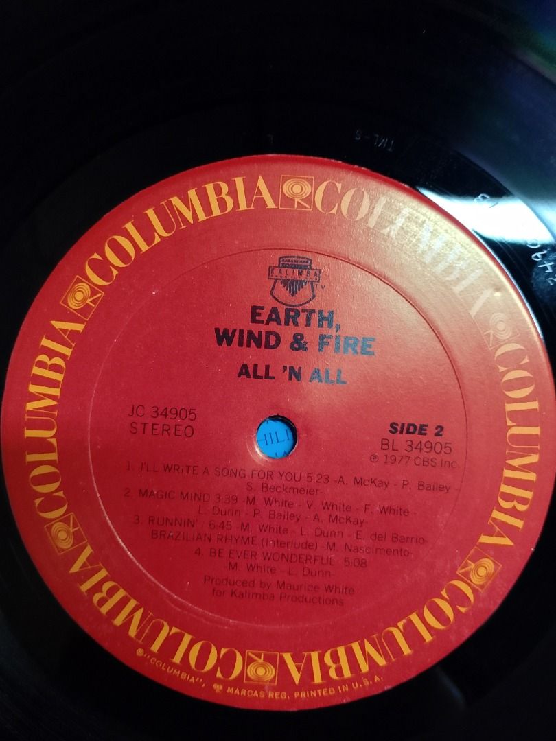 EARTH, WIND & FIRE - ALL IN ALL _thumbnail_2