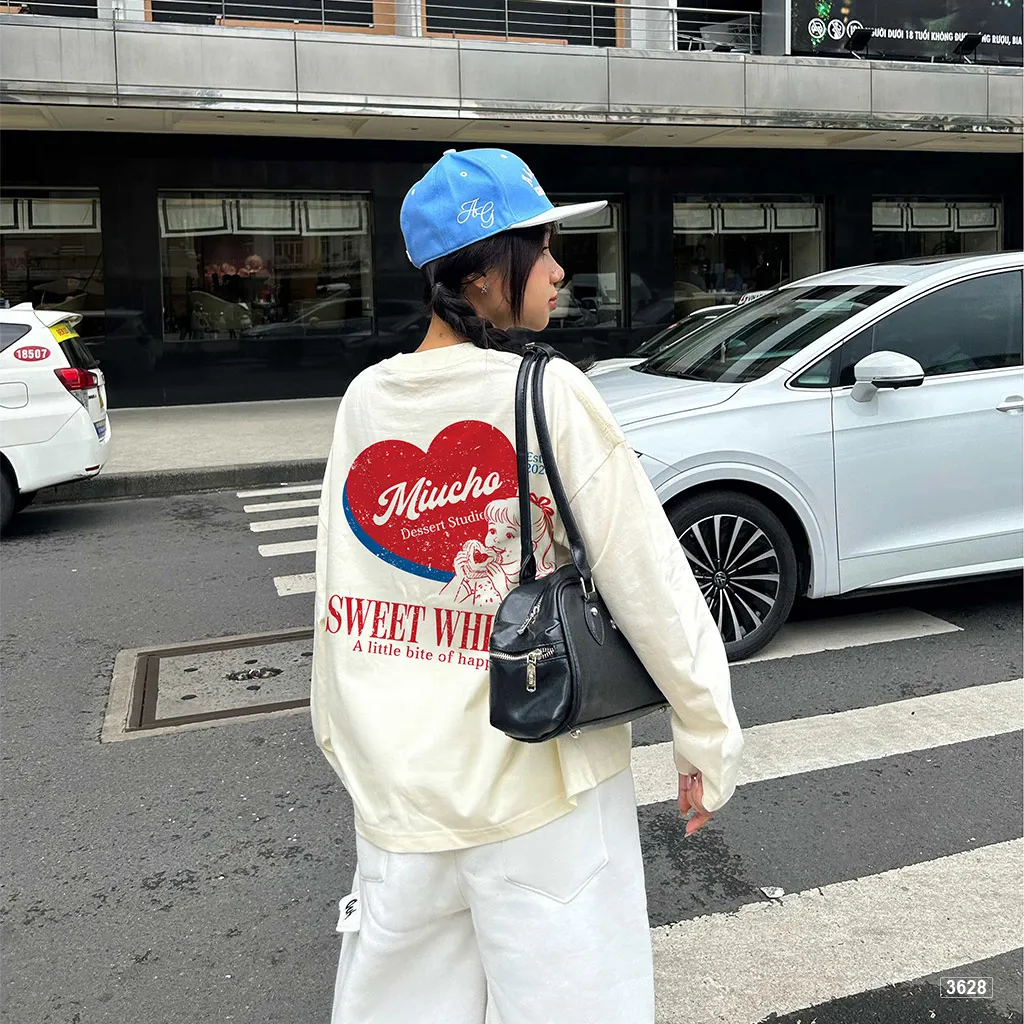 Áo thun nữ form boxy tay dài Sweet Whiimsy Miucho 3628_thumbnail_3