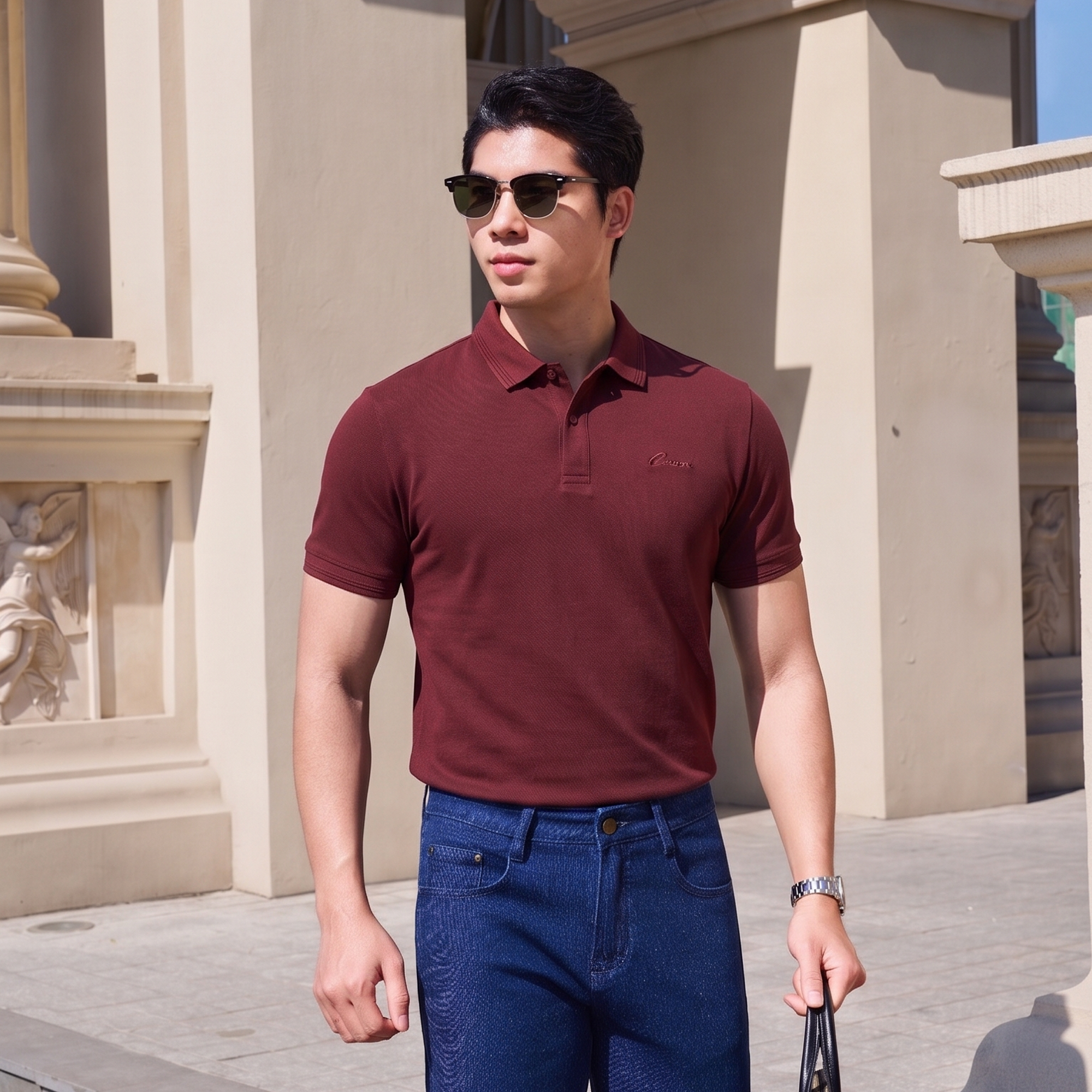 Áo Polo Nam Cotton Overcome Regularfit  OPL601