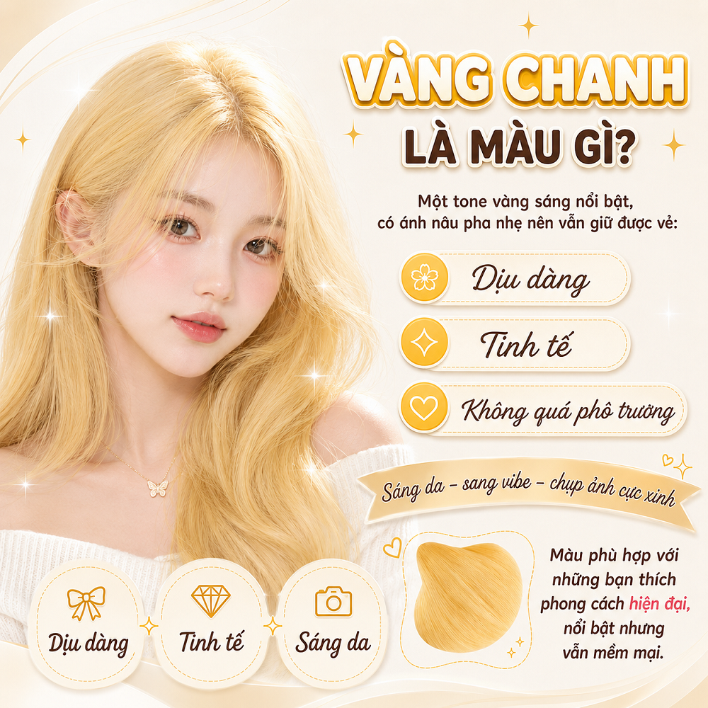 Thuốc Nhuộm Tóc Màu Vàng Chanh Sáng Da Trendy - Tặng Kèm Trợ Nhuộm_thumbnail_2
