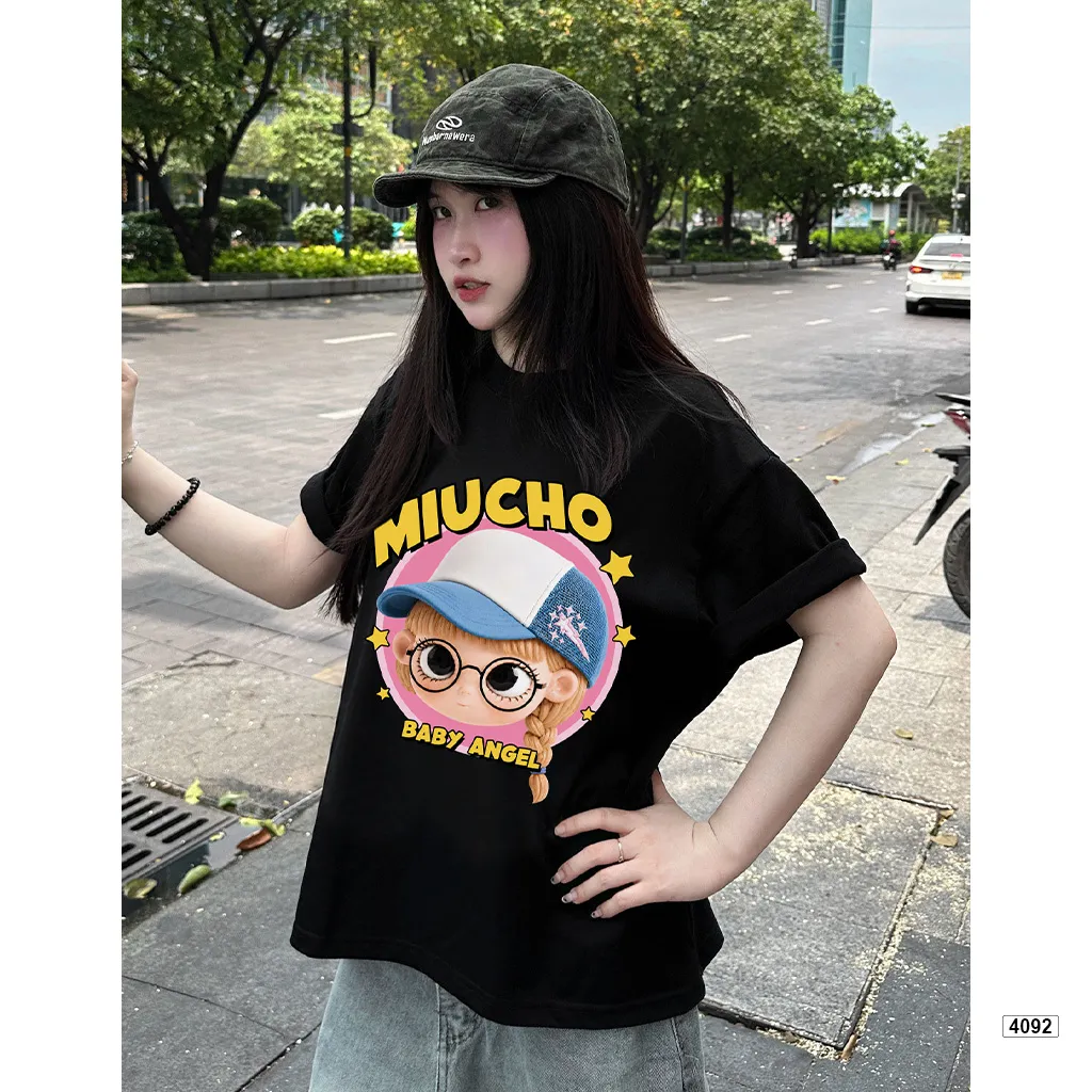 Áo thun boxy nữ Baby Angel Miucho 4092_thumbnail_6