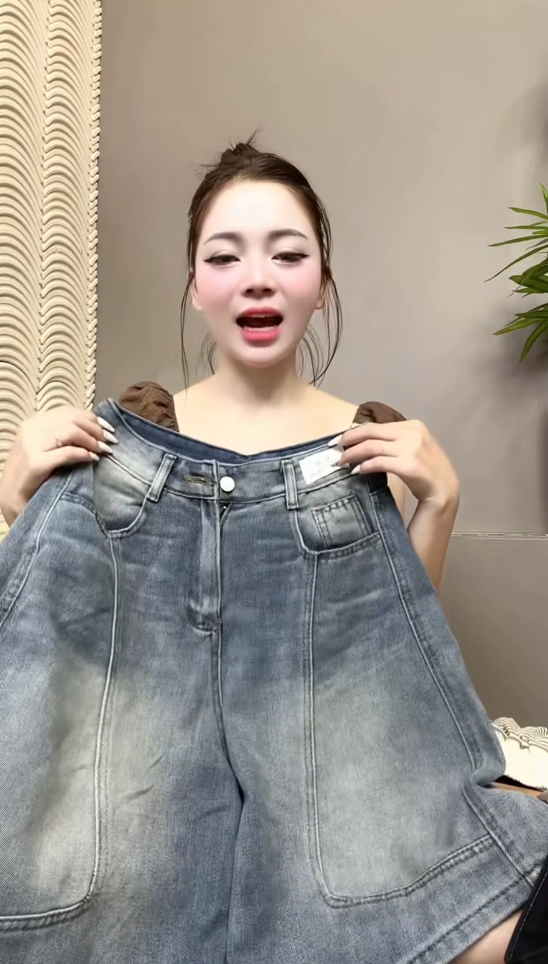 Quần short jean 1277