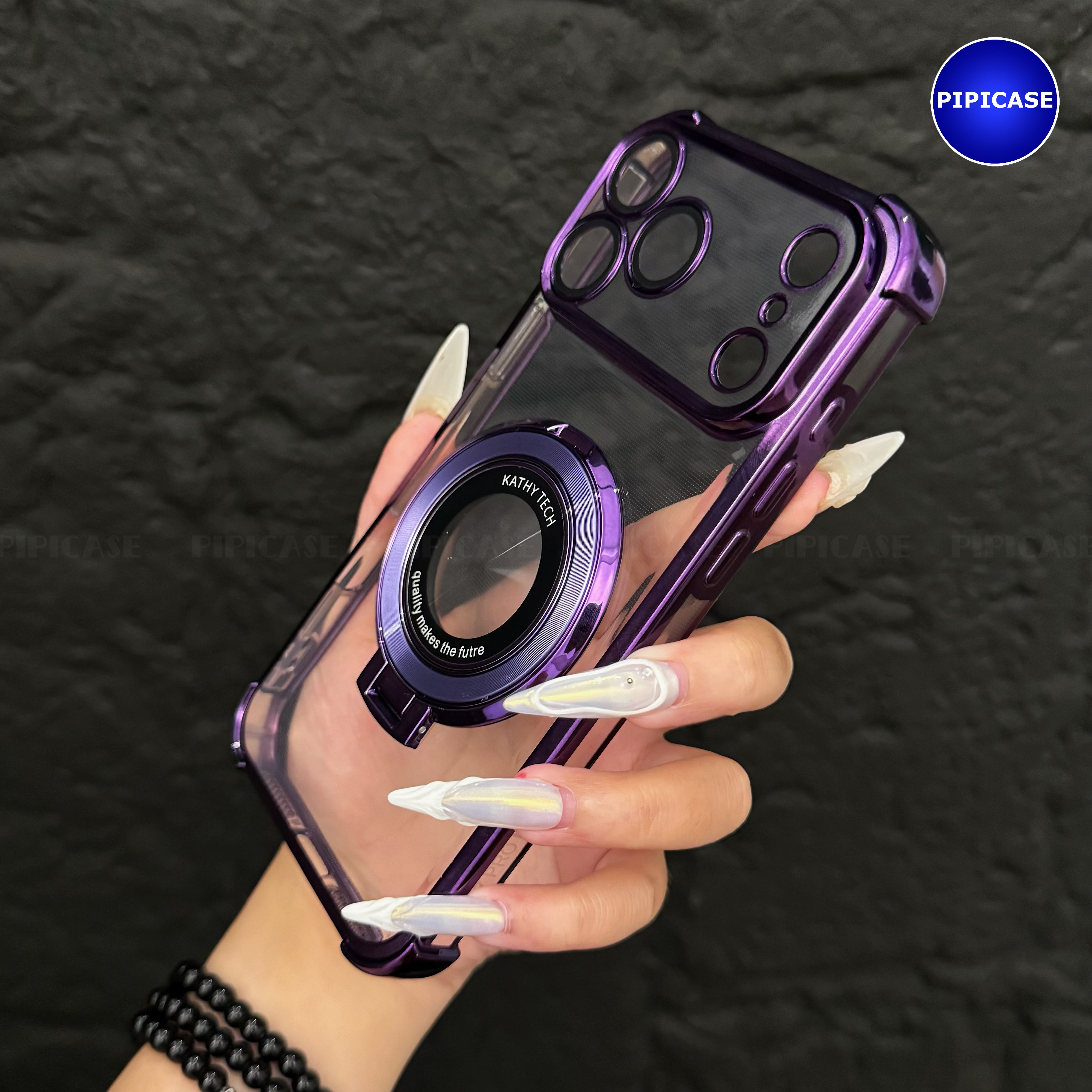 Ốp Lưng iPhone 17 Pro - Ven - Tím_thumbnail_5