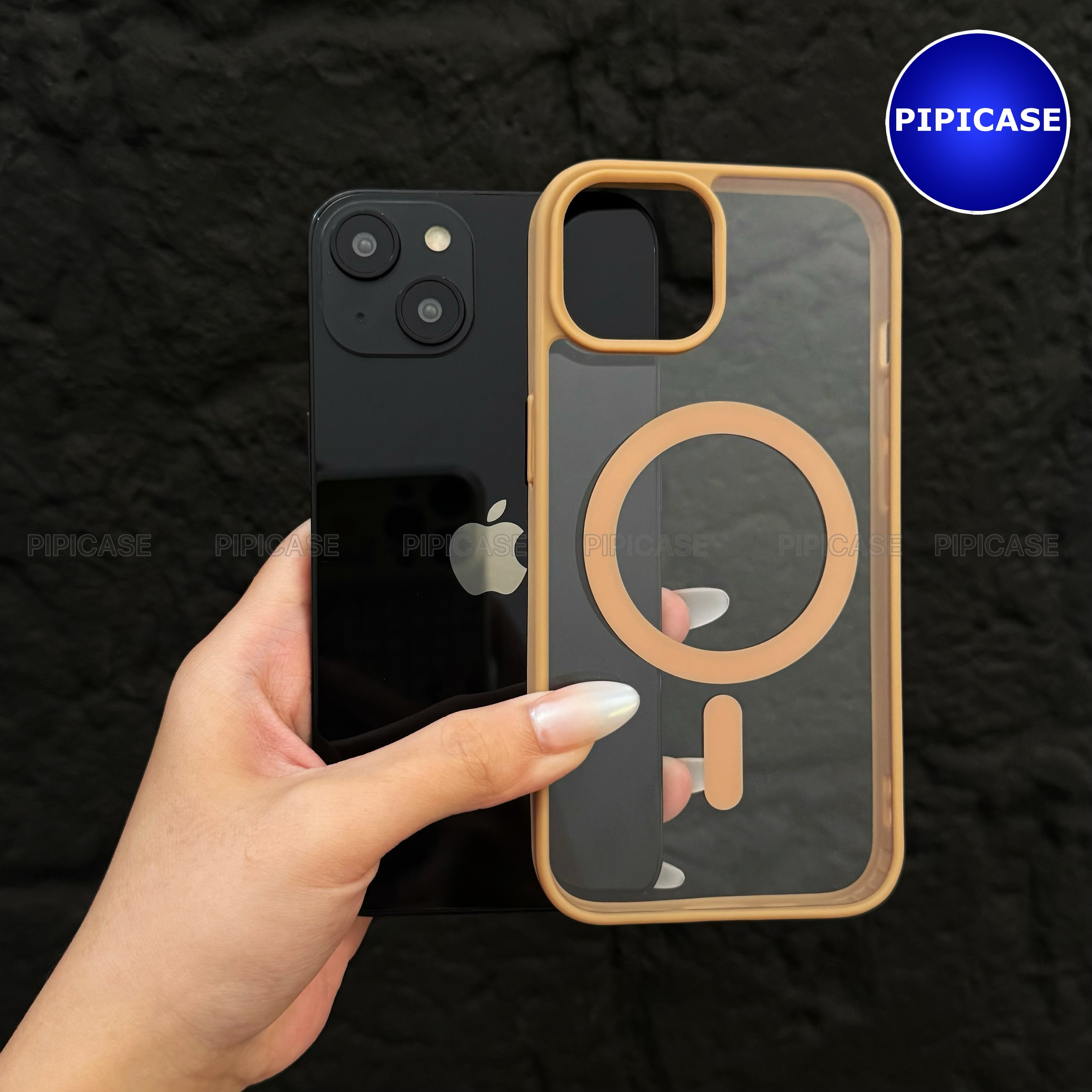 Ốp Lưng iPhone 15 - Chic - Nâu Nhạt_thumbnail_19
