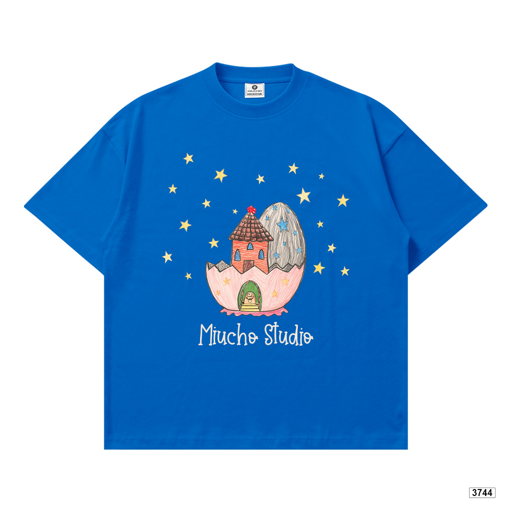 Áo thun nữ form boxy hoạt hình mùa hè Dreamee đáng yêu chất thoáng mát Miucho 3744_thumbnail_16