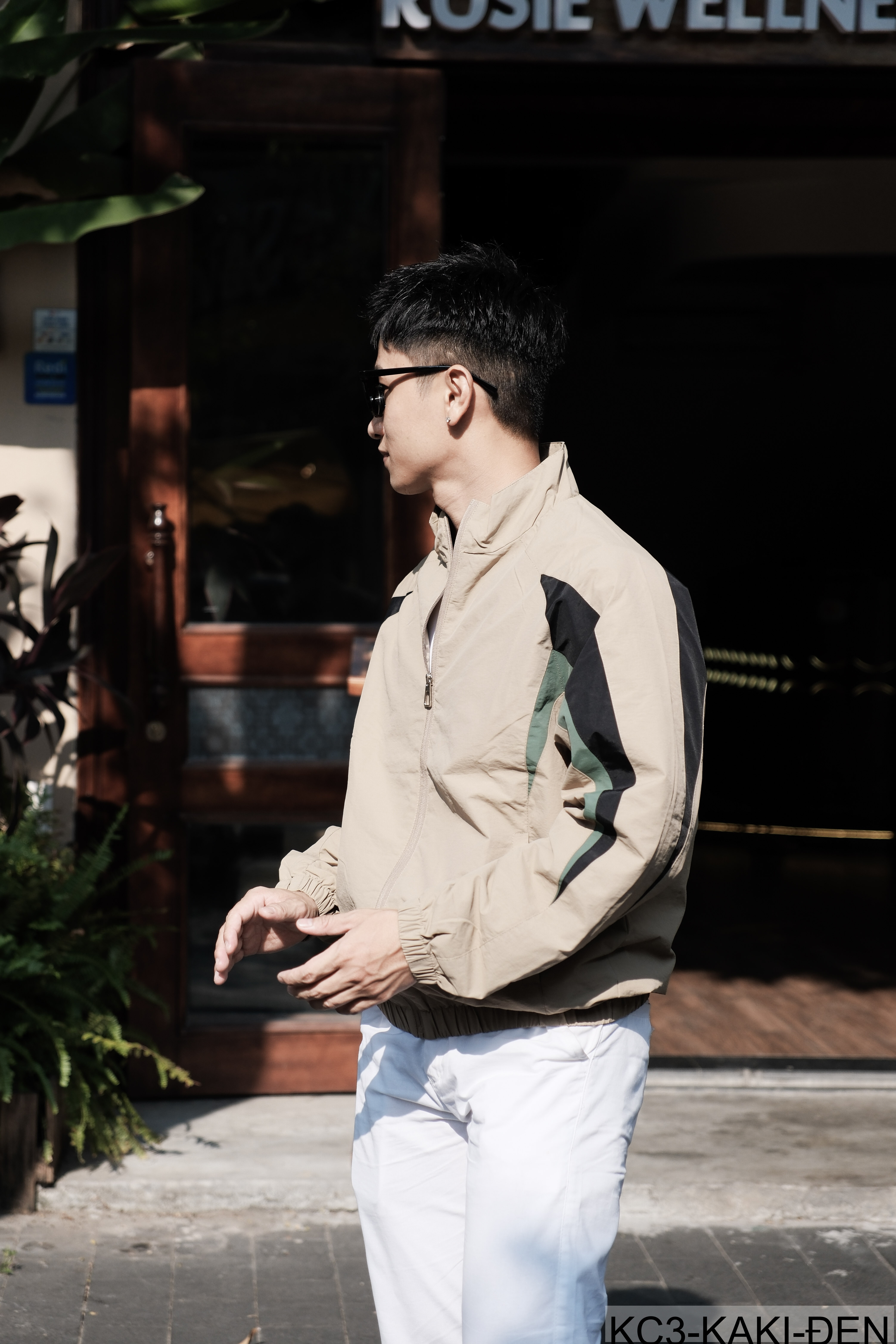 KC3 - Áo khoác nam cổ đứng phối màu năng động, chất polyester thoáng mát, form regular phù hợp xuân thu_thumbnail_23