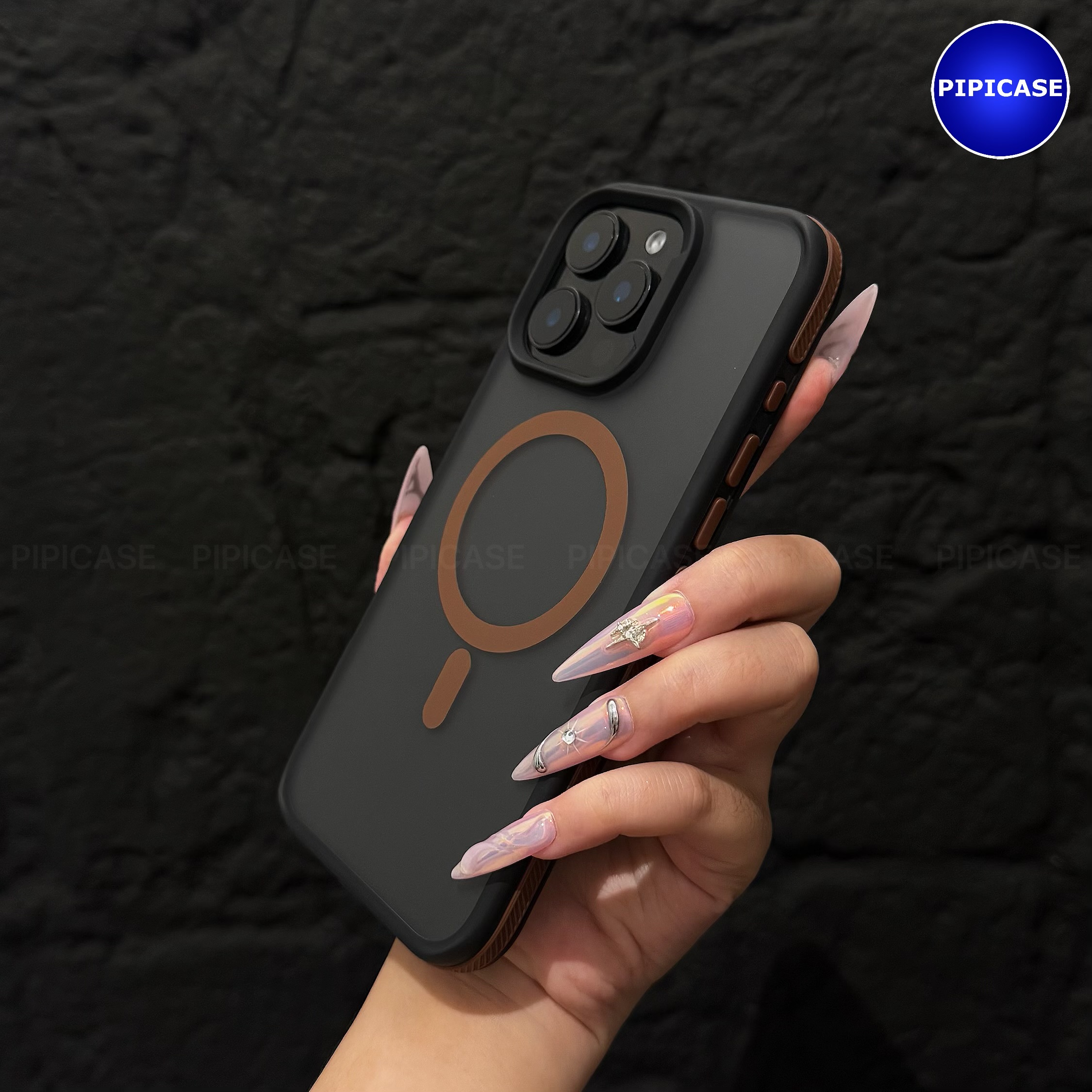 Ốp Lưng iPhone 15 Pro Max - Map - Nâu_thumbnail_18