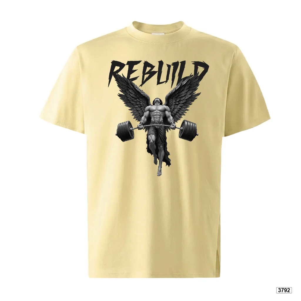 Áo thun nam form rộng Rebuild graphic thiên thần phong cách mạnh mẽ độc đáo TeePrint 3792_thumbnail_0