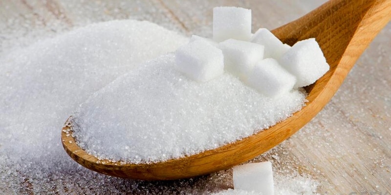 White granulated sugar (kg)