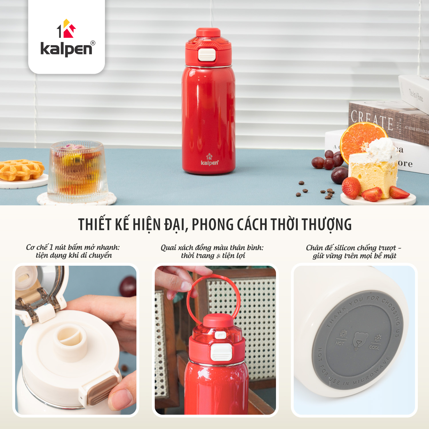 Bình giữ nhiệt inox 304 Kalpen 700ml DA10R_thumbnail_6