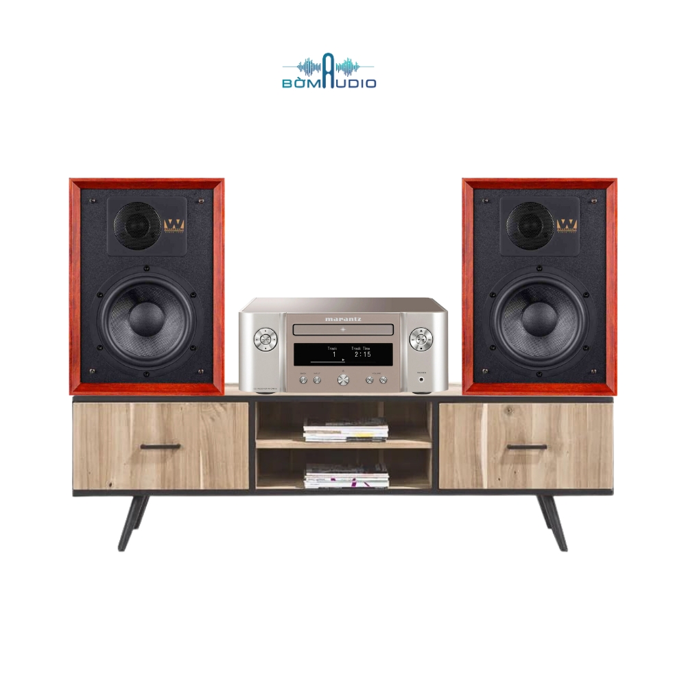 Combo Amply MARANTZ M-CR612 + Loa Bookshelf WHARFEDALE DENTON 85TH ANNIVERSARY - B324_thumbnail_1