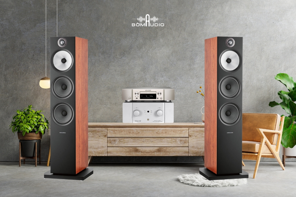 Combo Amply UNISON RESEARCH UNICO 90 + Đầu CD MARANTZ ND8006 + Loa Cột B&W 603 S2 - B109