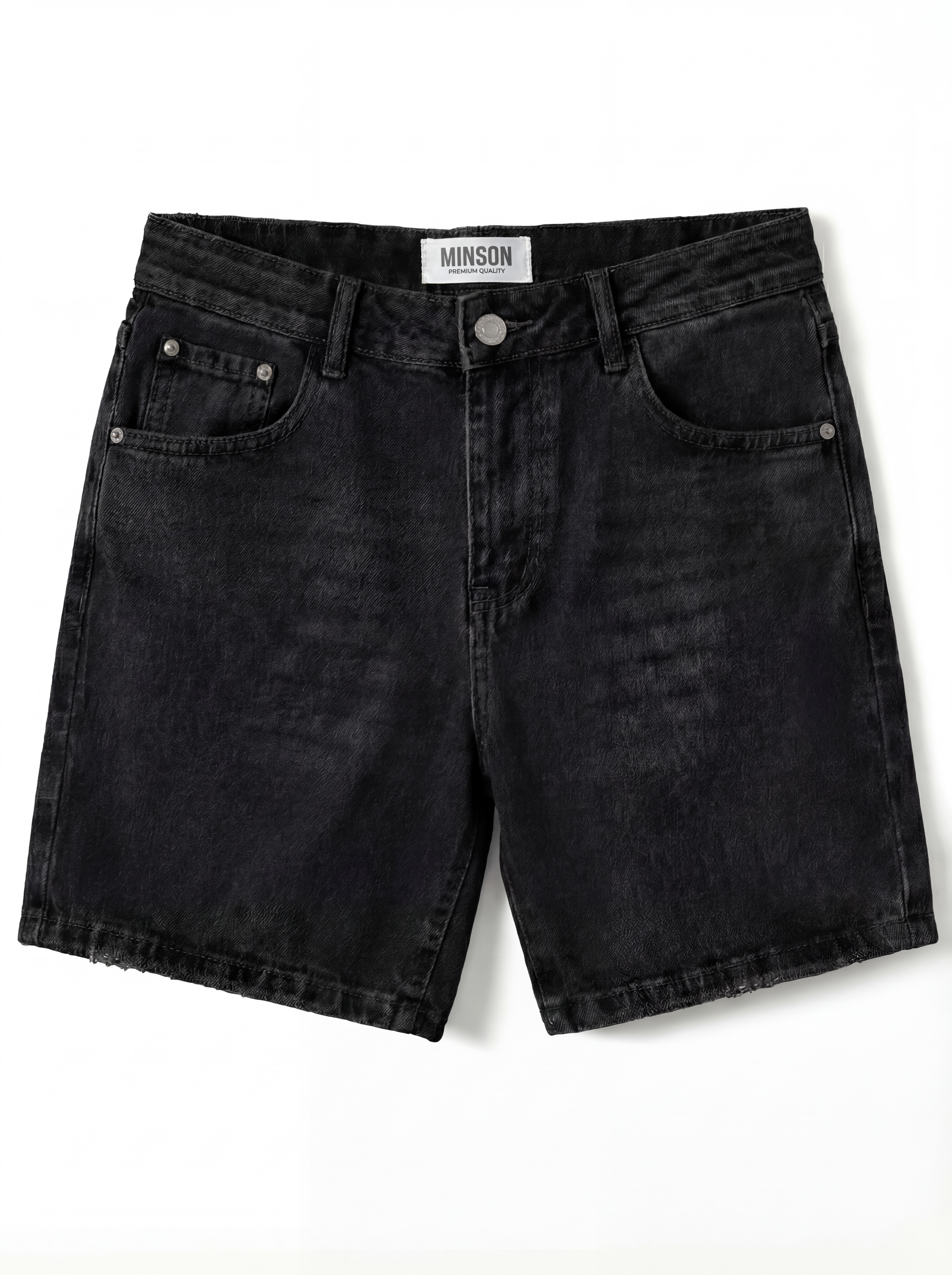 SHORTS DENIM - BLACK