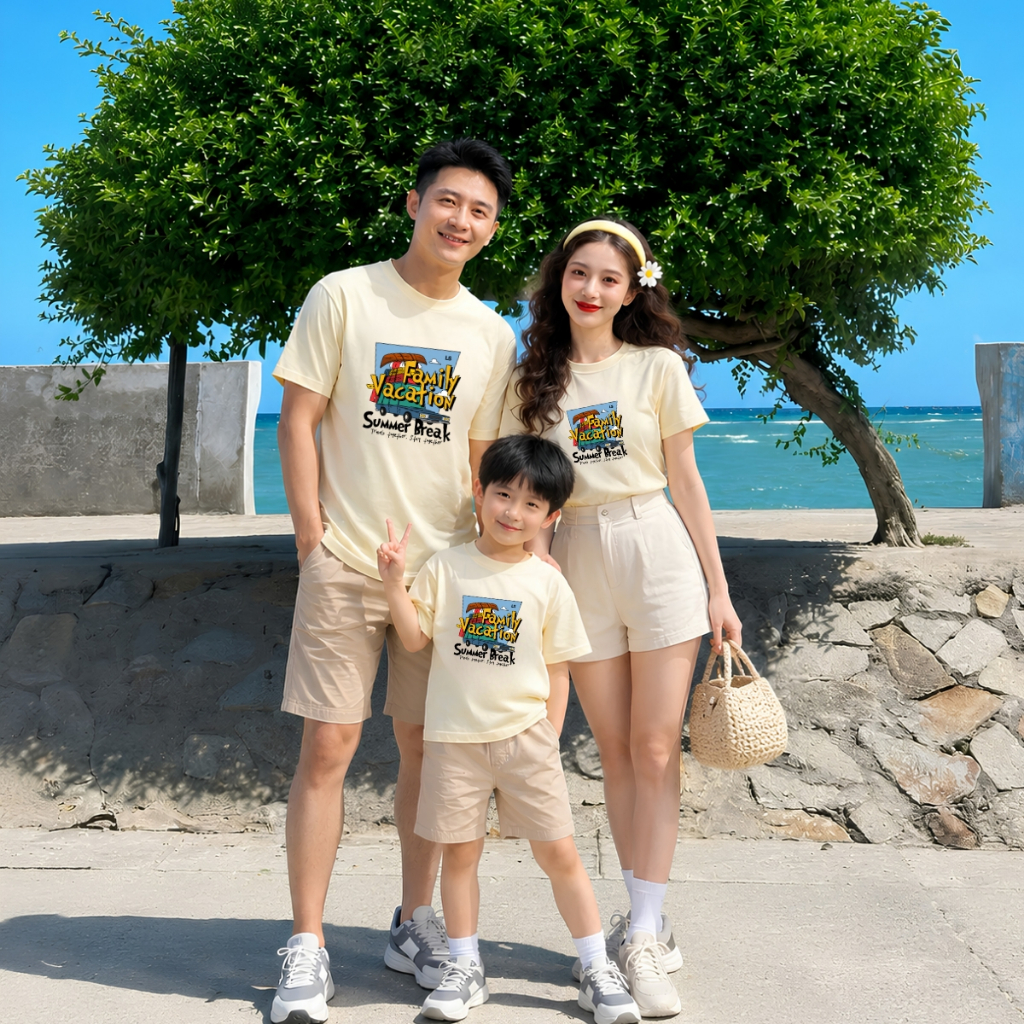 Áo phông gia đình hình Ôto Family Vacation - Loza GD005_thumbnail_2