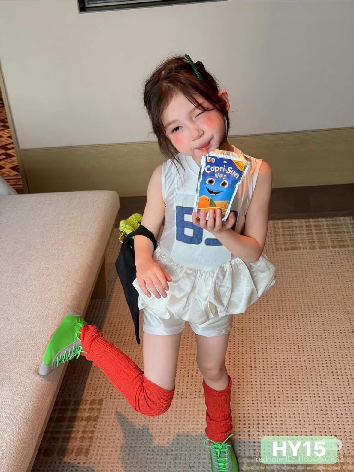 HY15 - Set sát nách thể thao B5 viền bèo bí kèm quần legging hãng Hua You