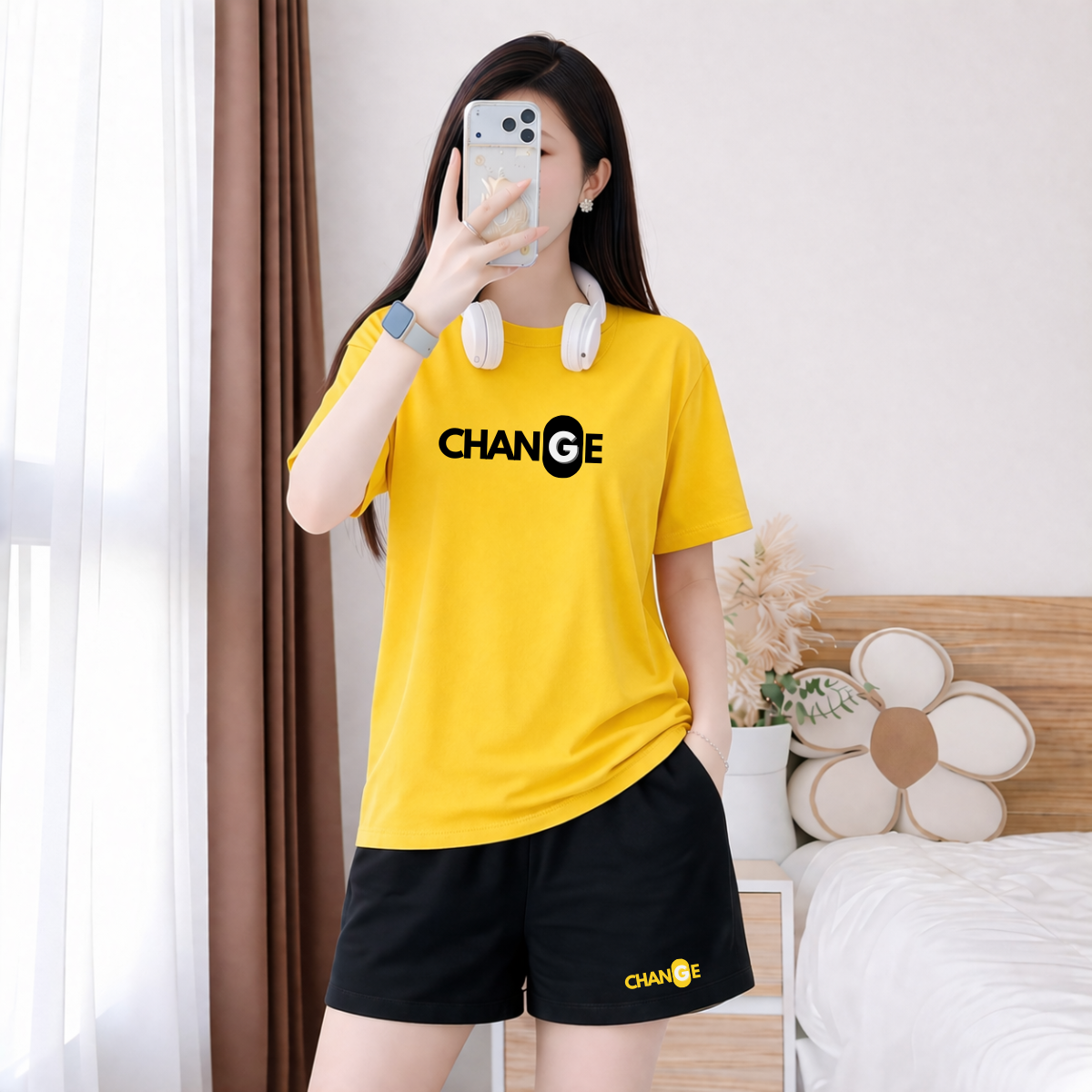 Set đồ nữ LOZA 'Change' nhiều màu sắc - Đồ bộ nữ  form rộng chất liệu thun cotton 4 chiều - BP14_thumbnail_9
