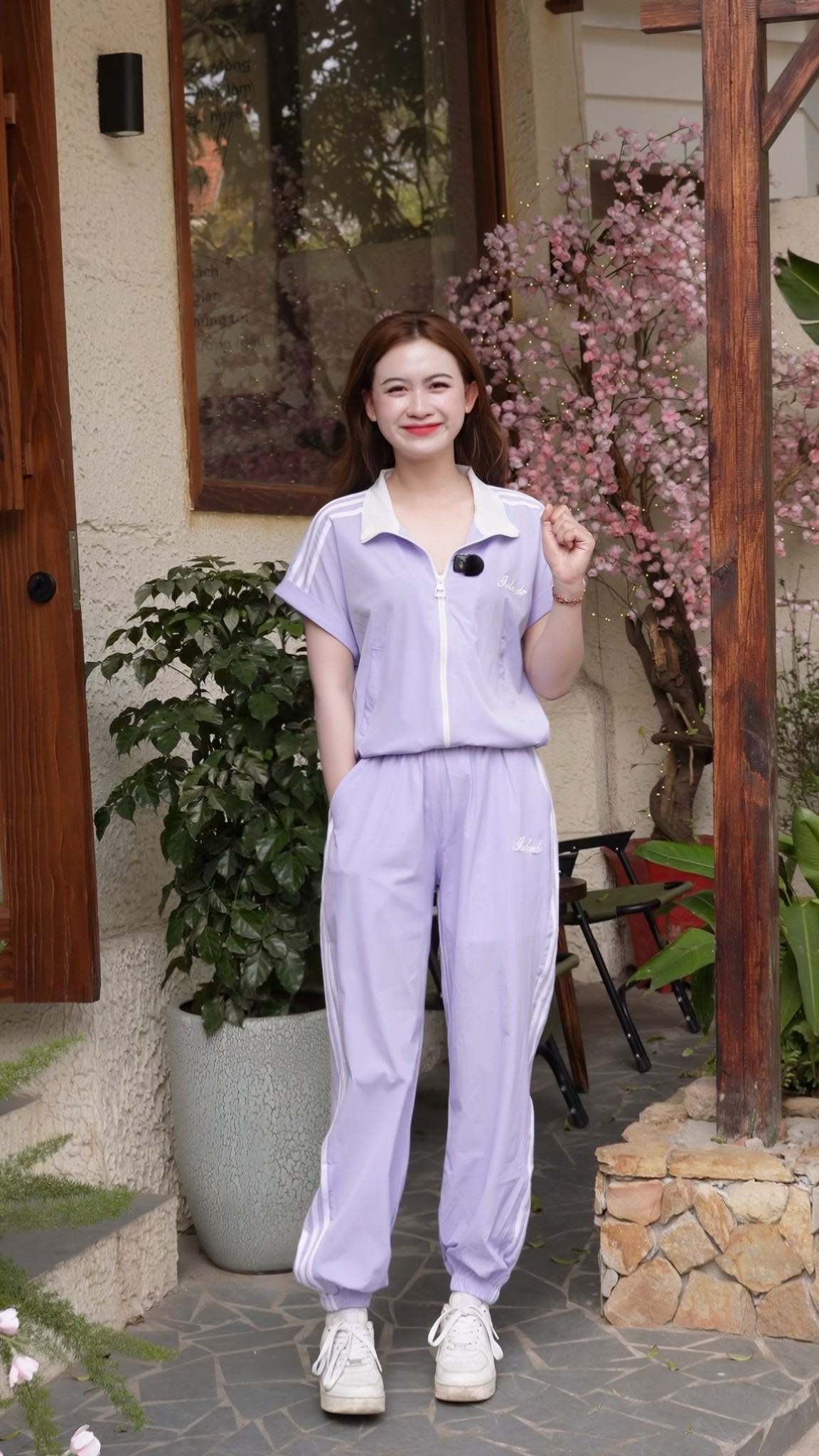 Xanh tím nhạt