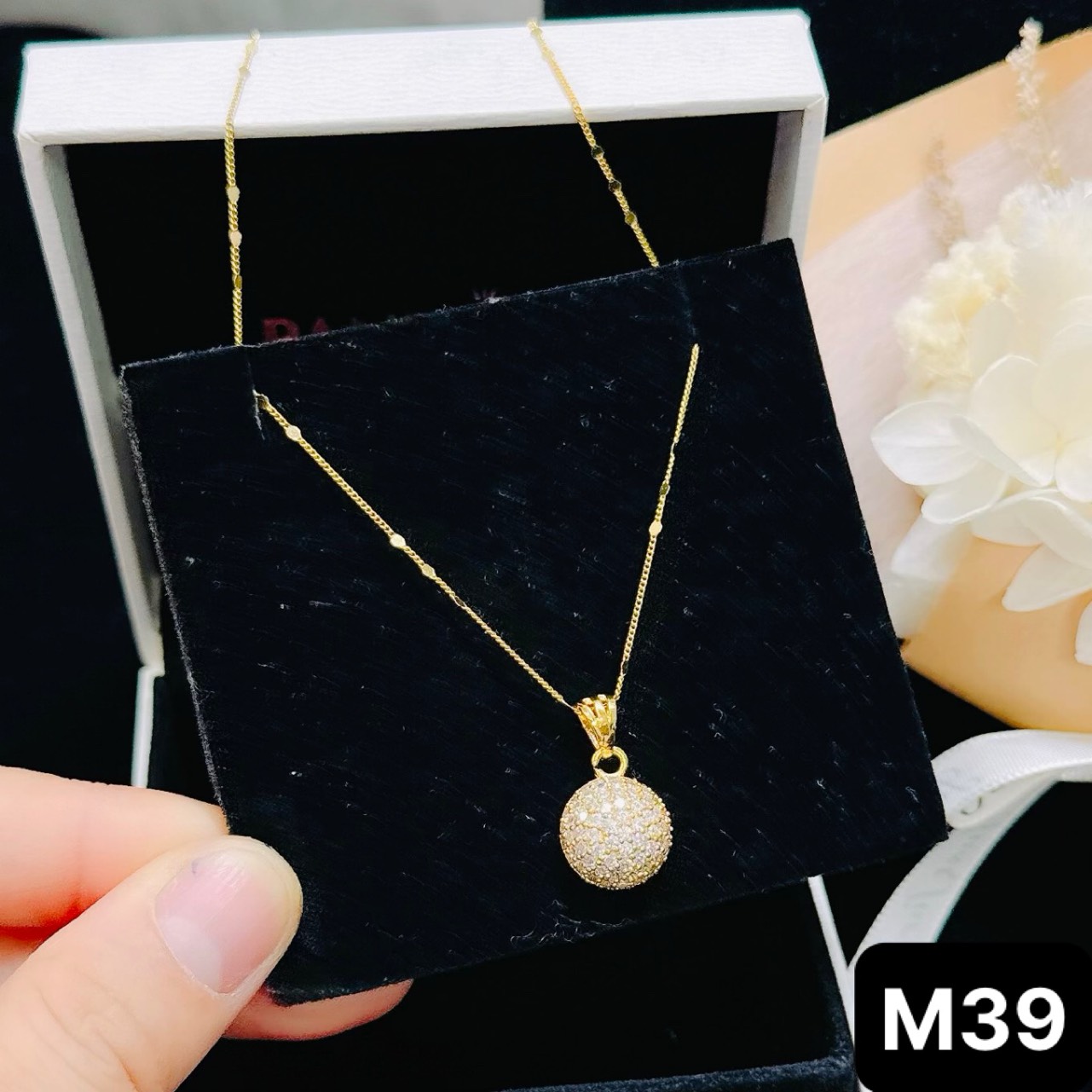 Dây Xích Bi Nhỏ Mặt Cầu