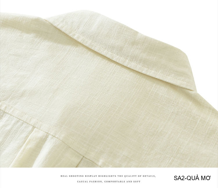 SA2 - Áo sơ mi nam dài tay thêu logo nhỏ, chất cotton mềm mại, dáng rộng thoải mái, phong cách Nhật Bản_thumbnail_21