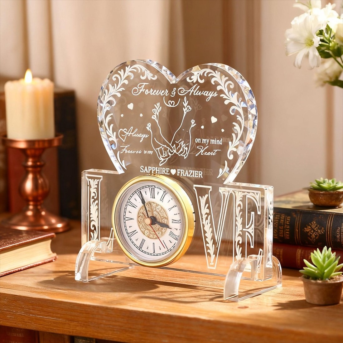 Đồng Hồ Để Bàn - In Theo Yêu Cầu, Tạo Hình Độc Đáo, Quà Tặng Trang Trí Phòng Ngủ, Phòng Khách_thumbnail_0