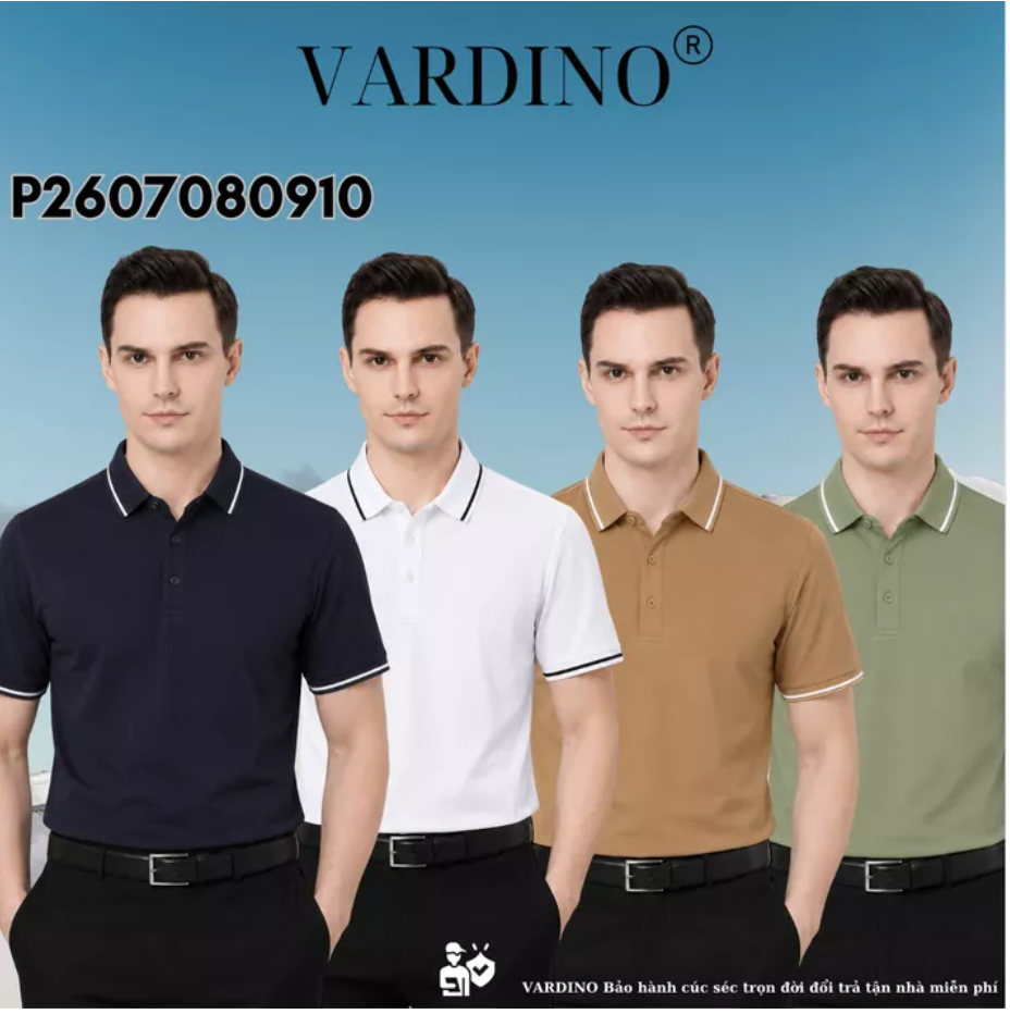 Áo polo chính hãng Vardino P2607080910