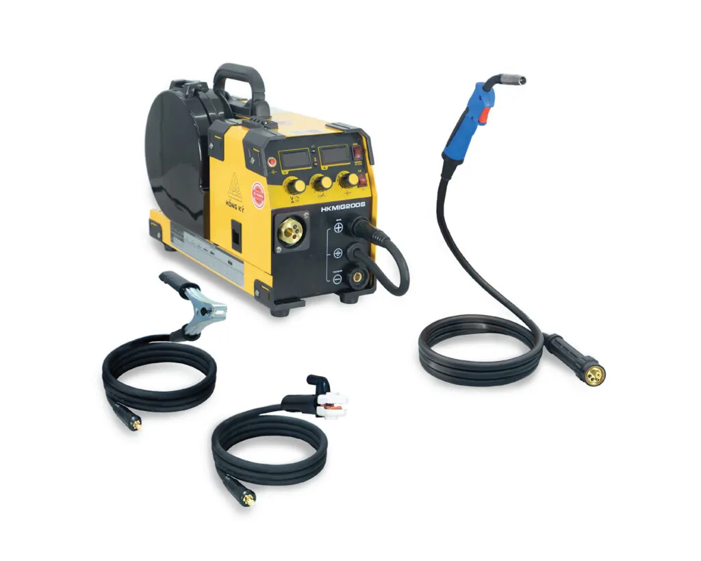 Máy hàn MIG không dùng khí 3 chức năng Hồng Ký Master- HKMIG200S