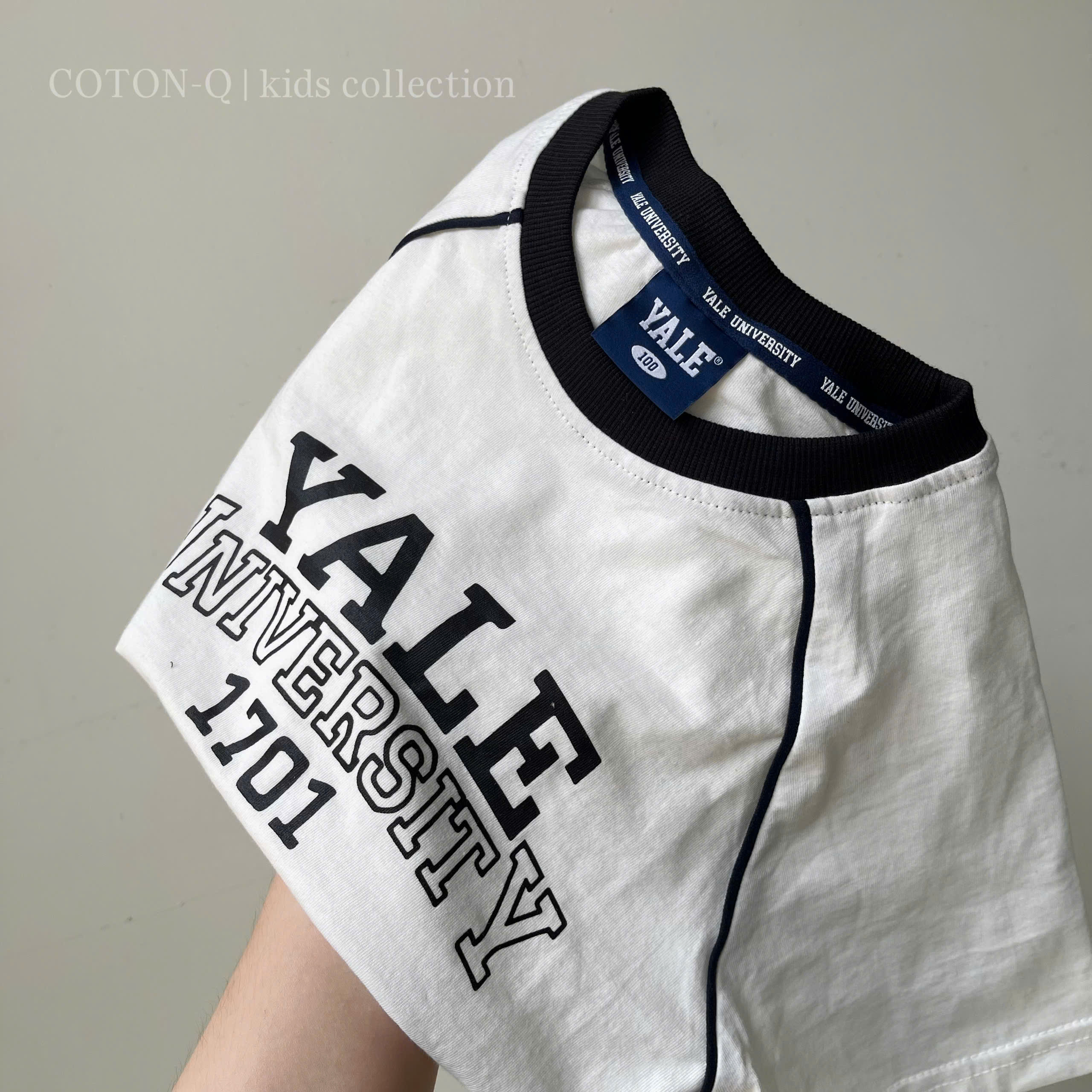 Set áo thun phối viền + quần bé_thumbnail_9