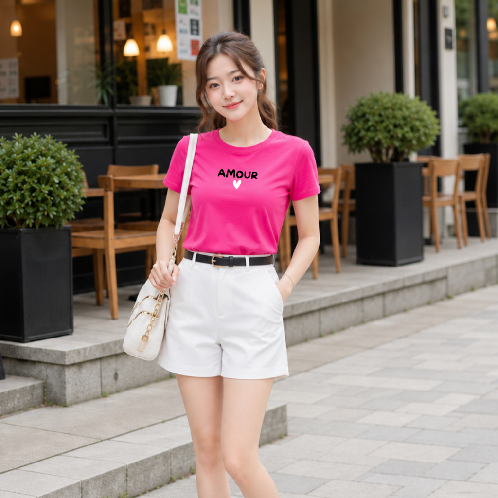 [Form Vừa] Áo phông chữ AMOUR trái tim - Loza VT8637_thumbnail_4