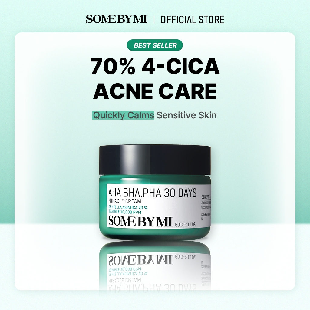 [SOME BY MI] Kem dưỡng cho da dầu mụn Some By Mi AHA-BHA-PHA 30 Days Miracle 60g