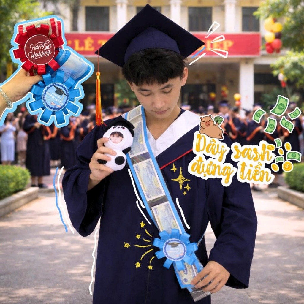 Sash Đeo chéo đựng TIỀN