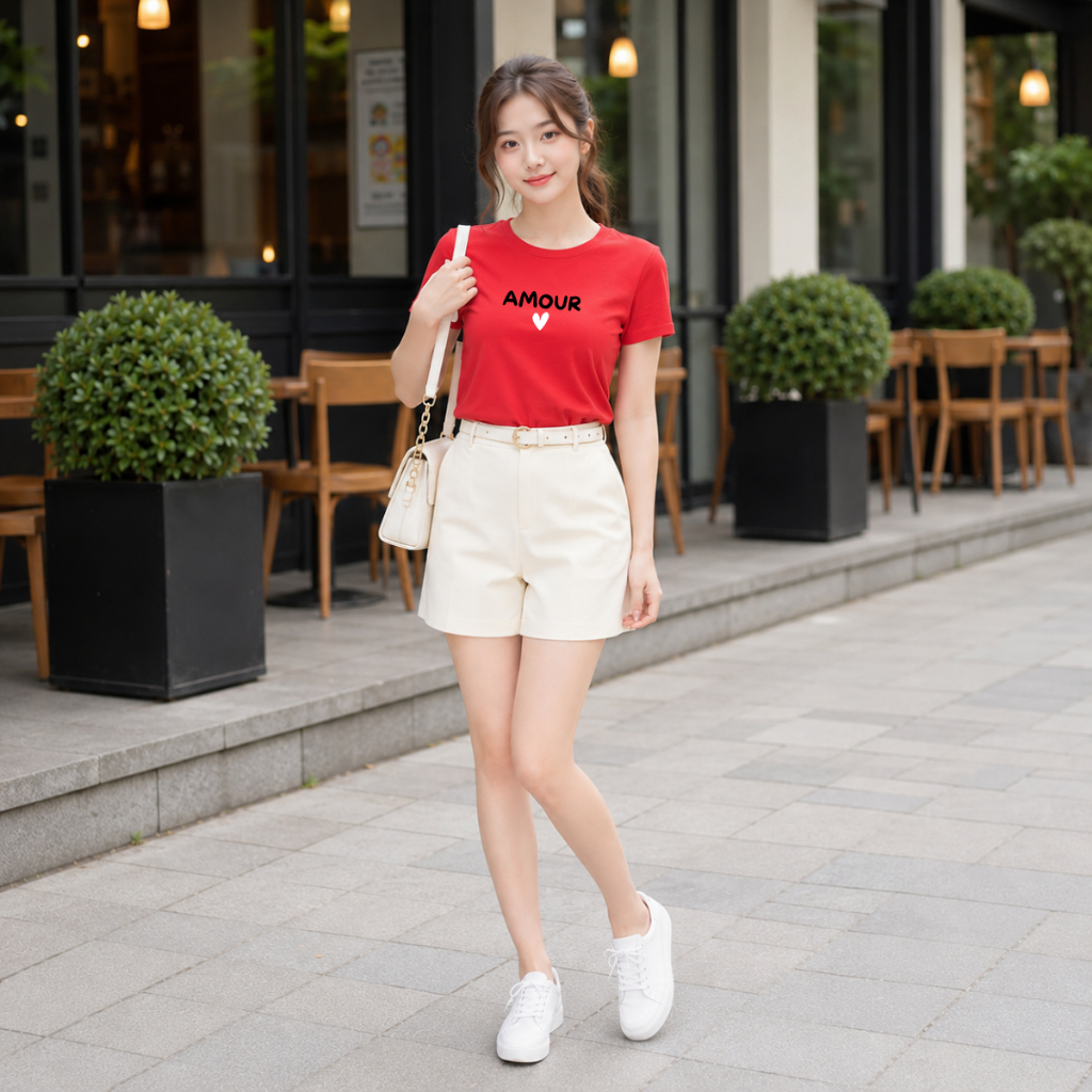 [Form Vừa] Áo phông chữ AMOUR trái tim - Loza VT8637_thumbnail_5