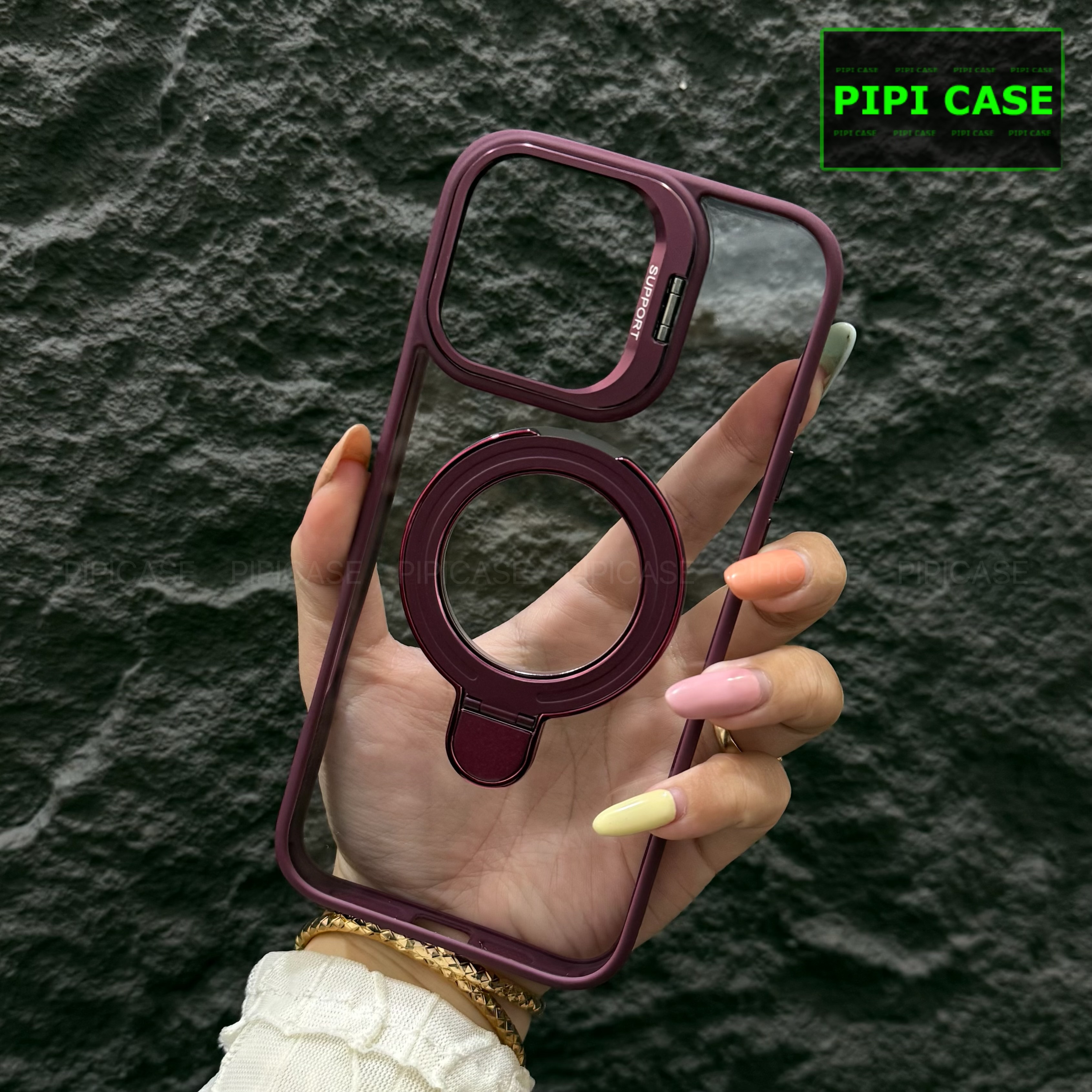 Ốp Lưng iPhone 12 Pro Max - Super Gone - Đỏ_thumbnail_2