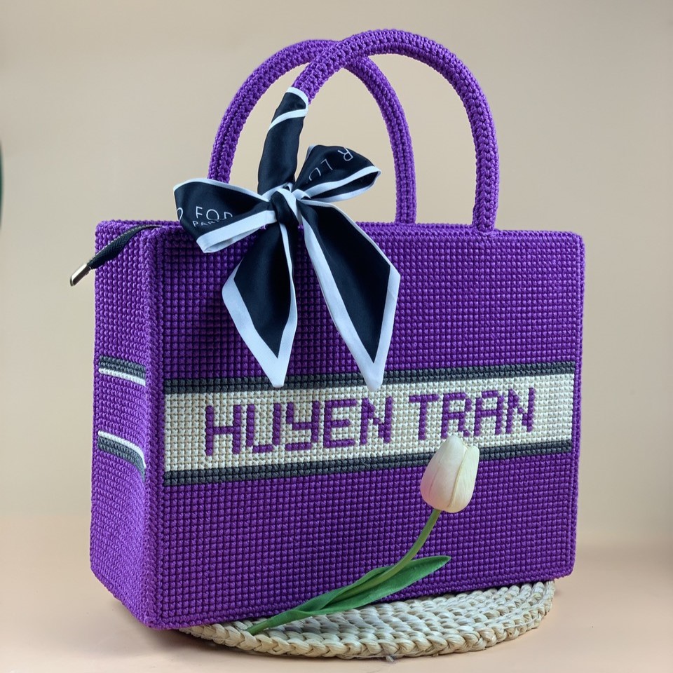 Túi Tote Handmade họa tiết Trơn_thumbnail_35