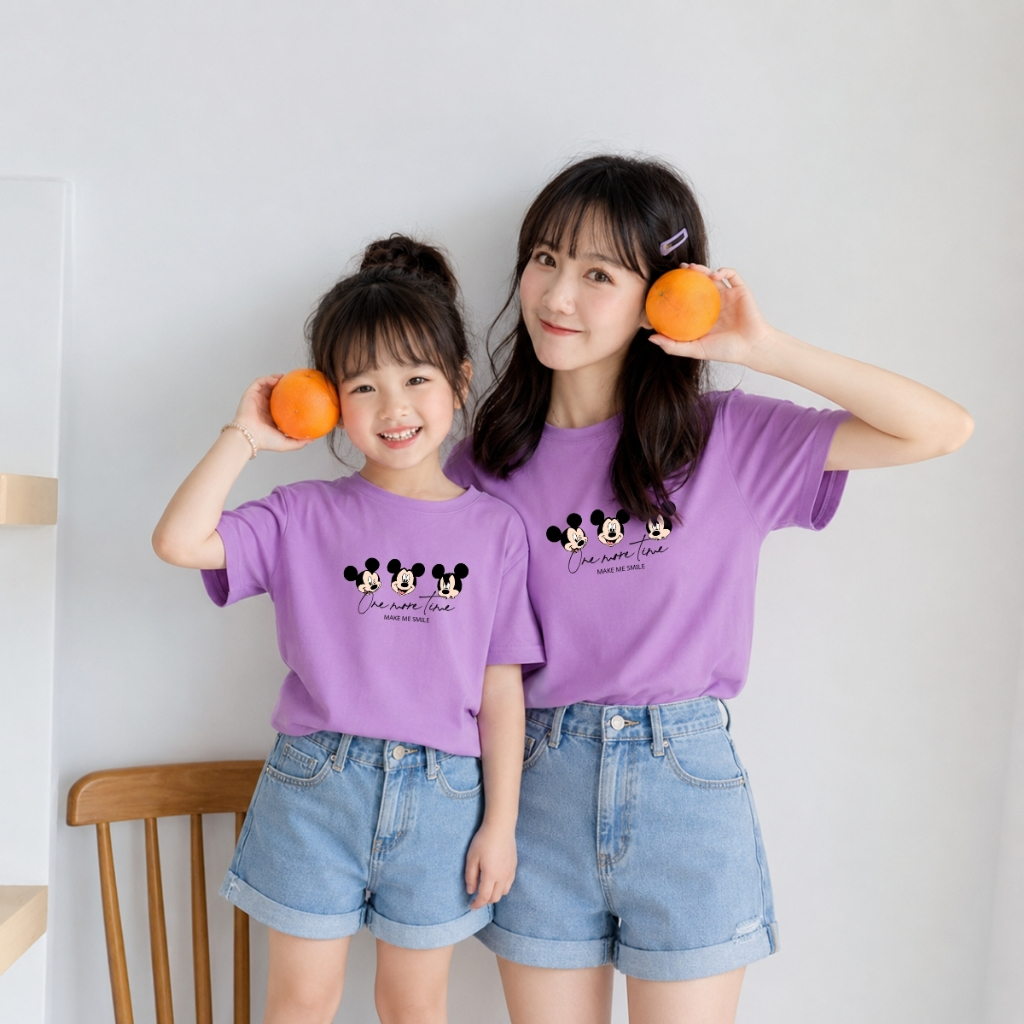 Áo đôi Mẹ&Bé gái nhiều hình xinh xắn, dễ mặc - Loza  G0190_thumbnail_4