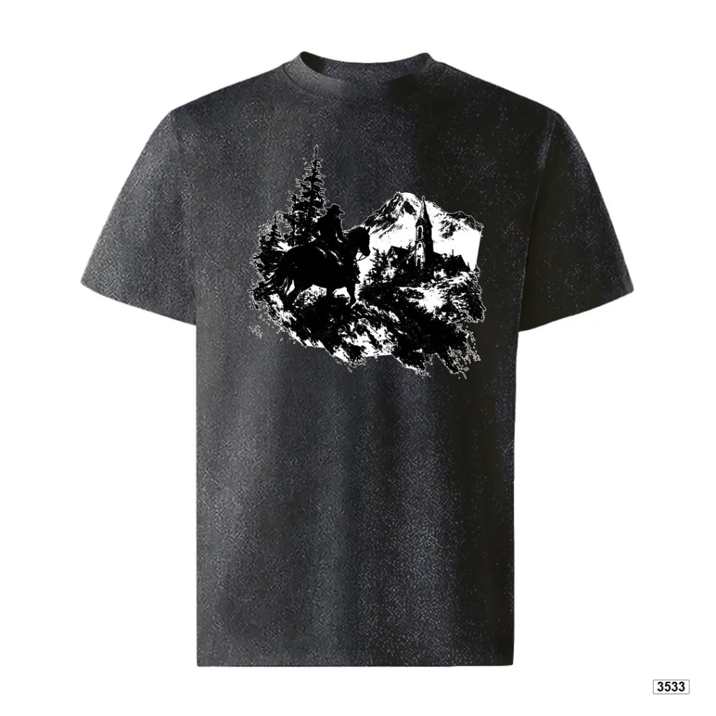 Áo thun oversize phong cách cổ điển dễ mặc TeePrint 3533_thumbnail_0