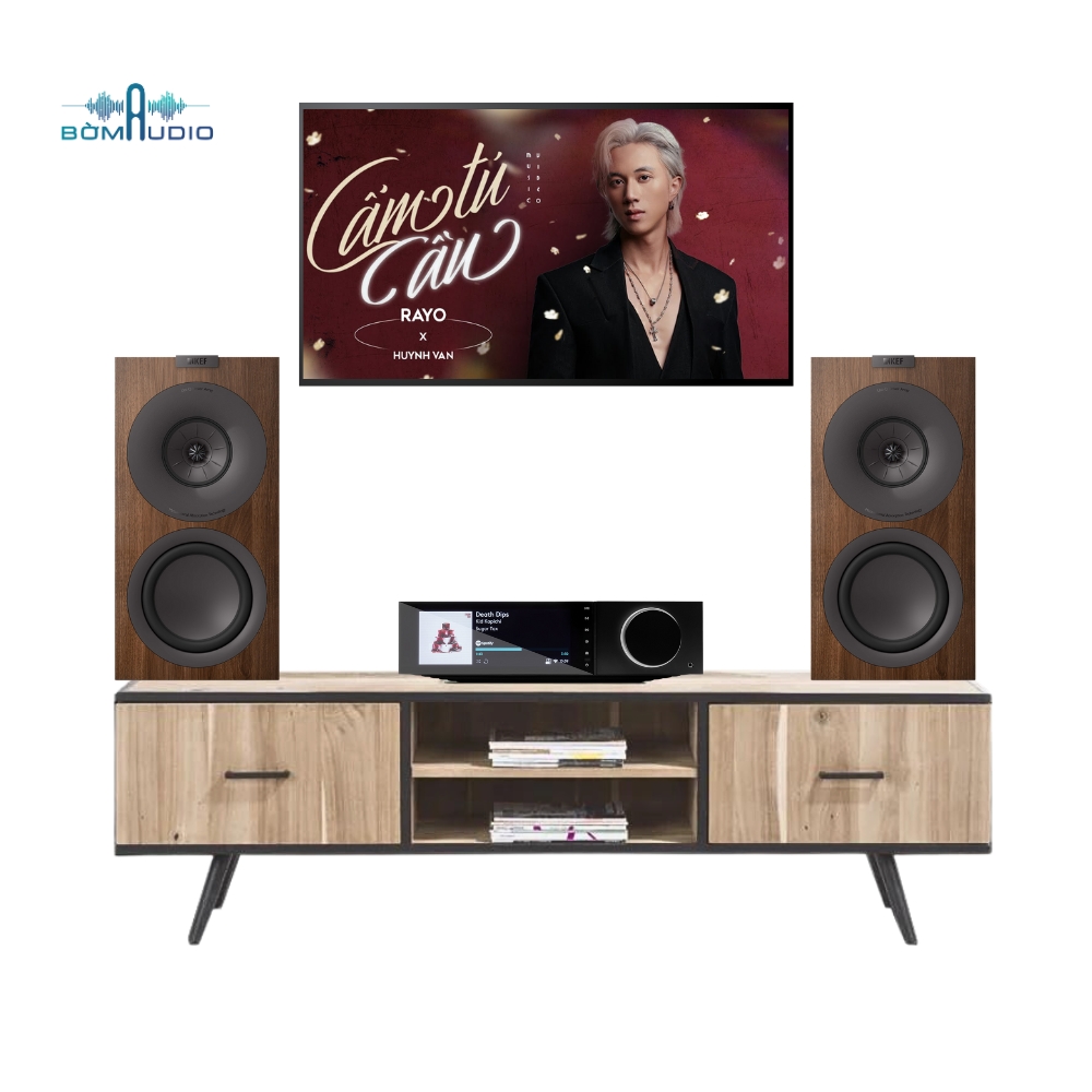 Combo Amply CAMBRIDGE EVO 75  + Loa Bookshelf KEF Q CONCERTO META – CK3_thumbnail_0