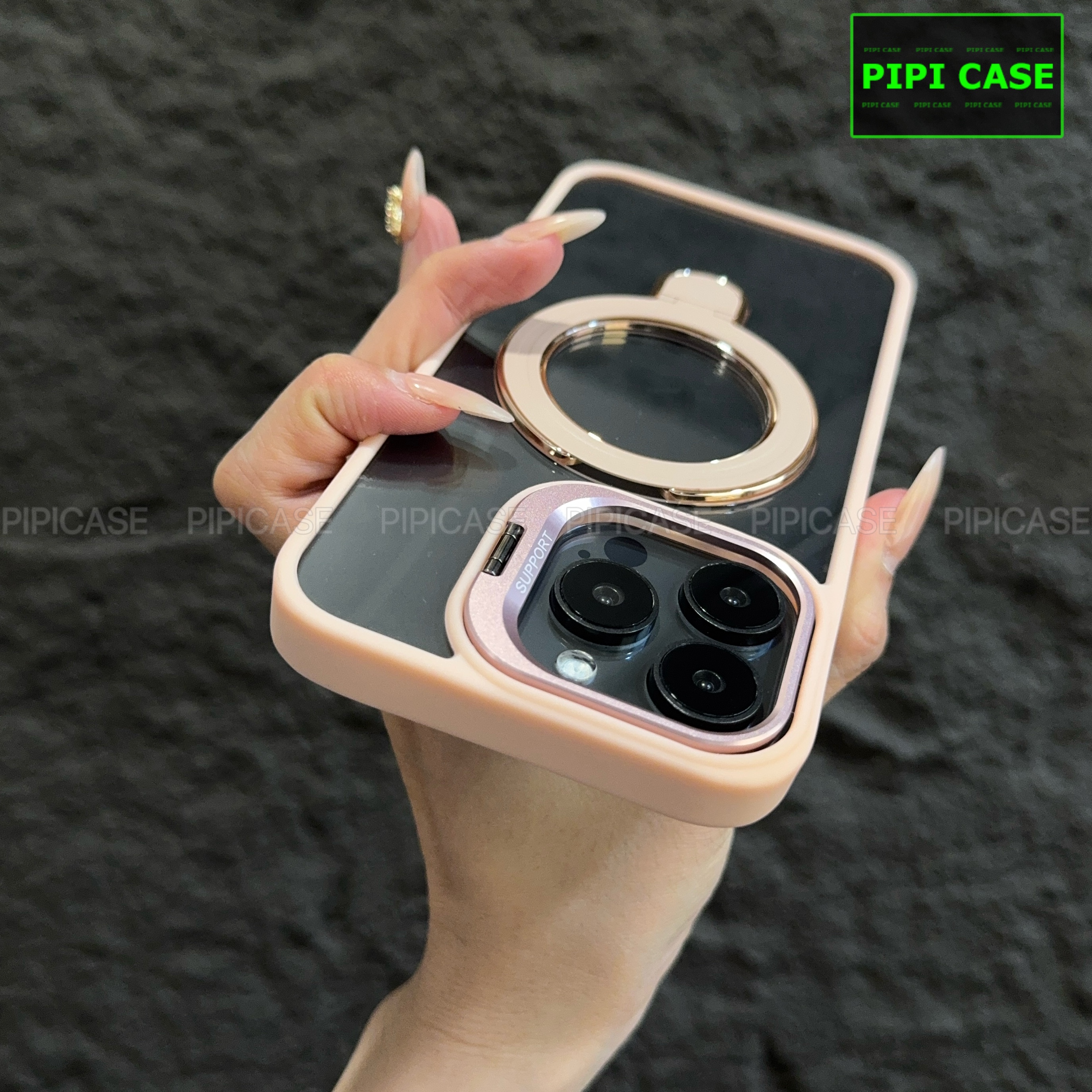 Ốp Lưng iPhone 12 Pro Max - Super Gone - Hồng_thumbnail_3
