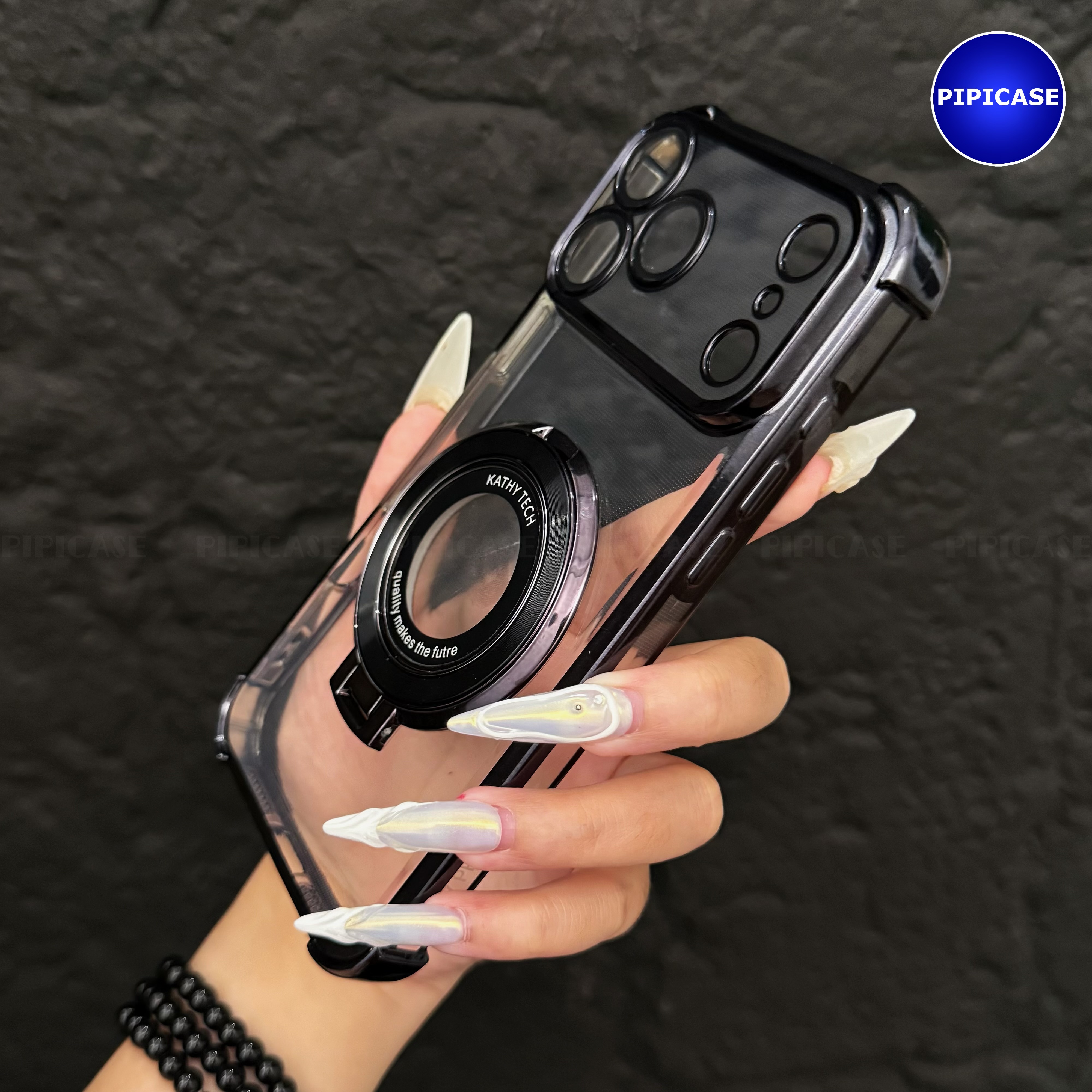 Ốp Lưng iPhone 17 Pro - Ven - Đen_thumbnail_5