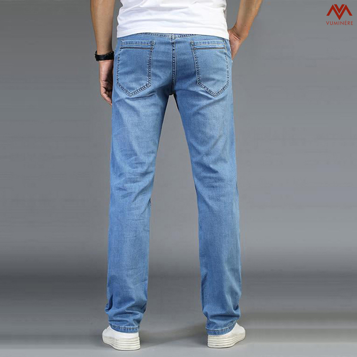Quần Jeans nam VUMINÉRE - Slim Fit Jeans form tôn dáng, vừa vặn và gọn gàng