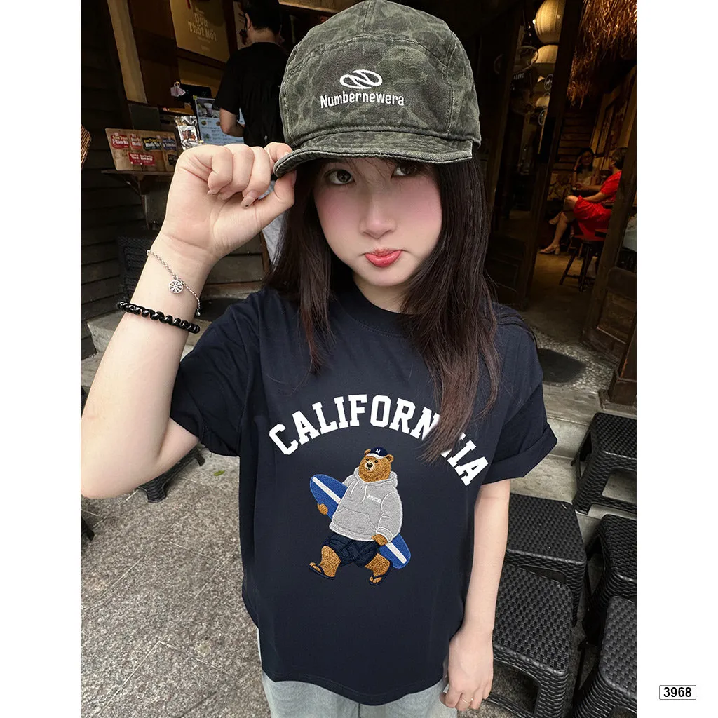 Áo thun unisex form boxy basic dễ phối Miucho 3968_thumbnail_2