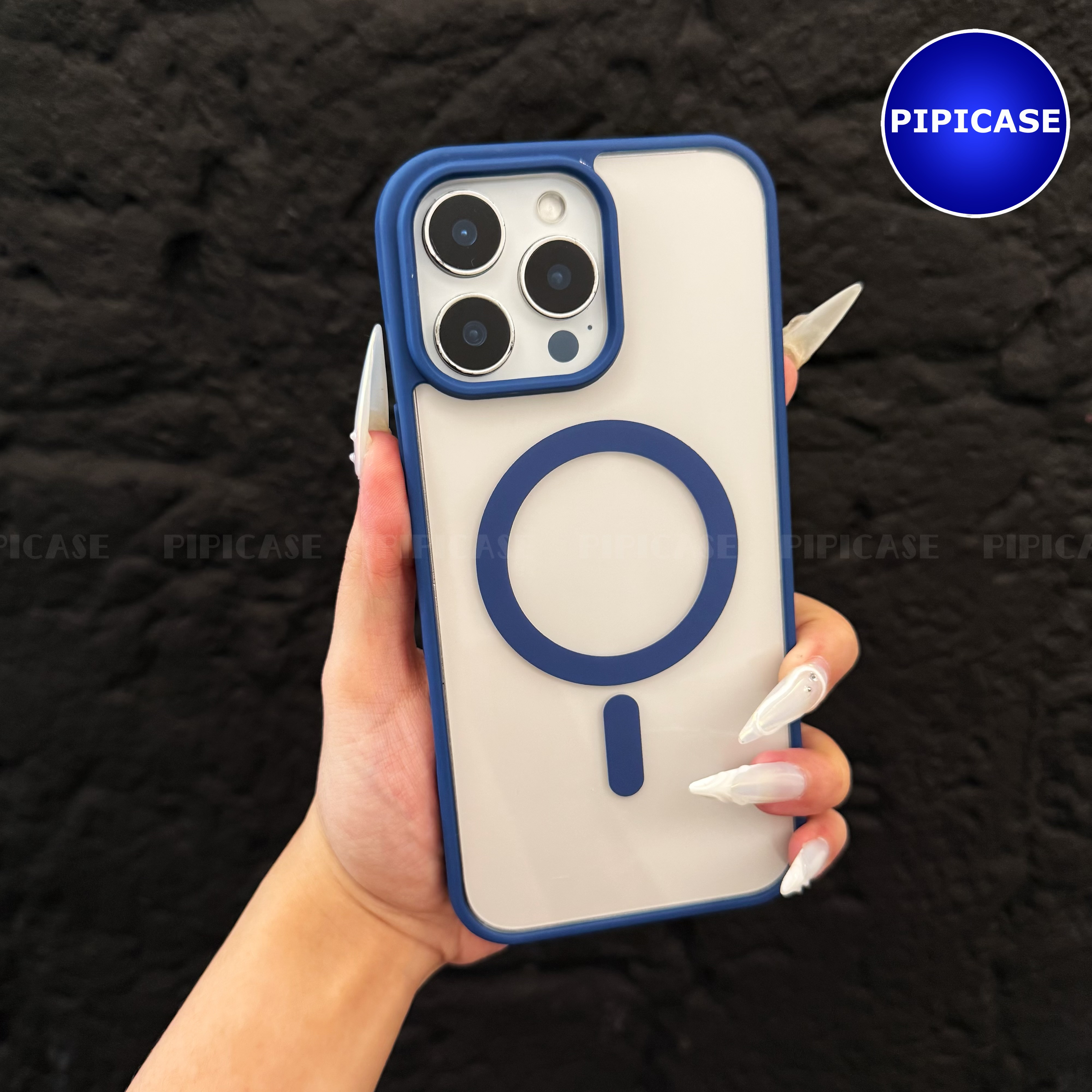 Ốp Lưng iPhone 16 Pro Max - Chic - Xanh Dương_thumbnail_2